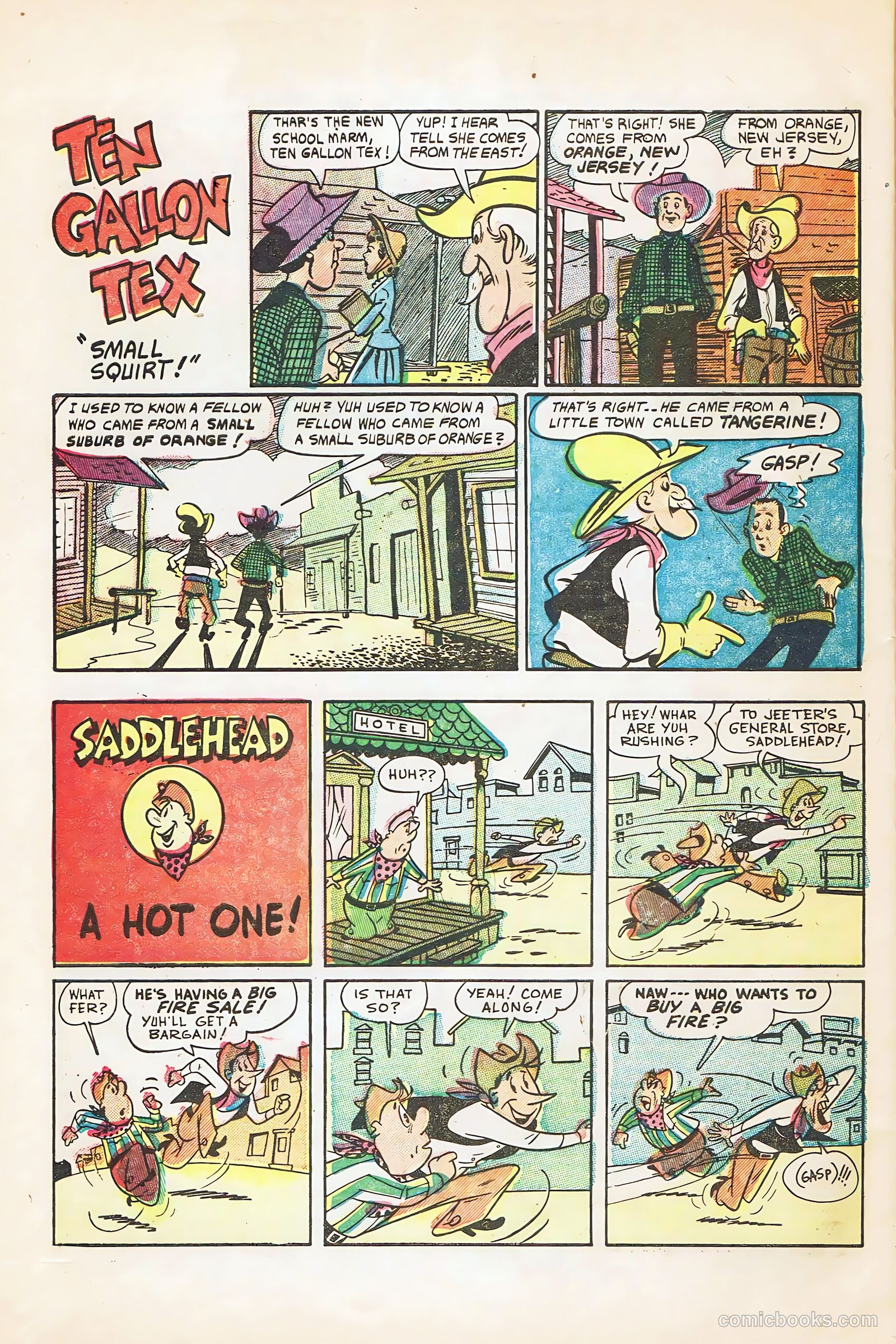 Lash Larue Western #55 — page 32 of 36