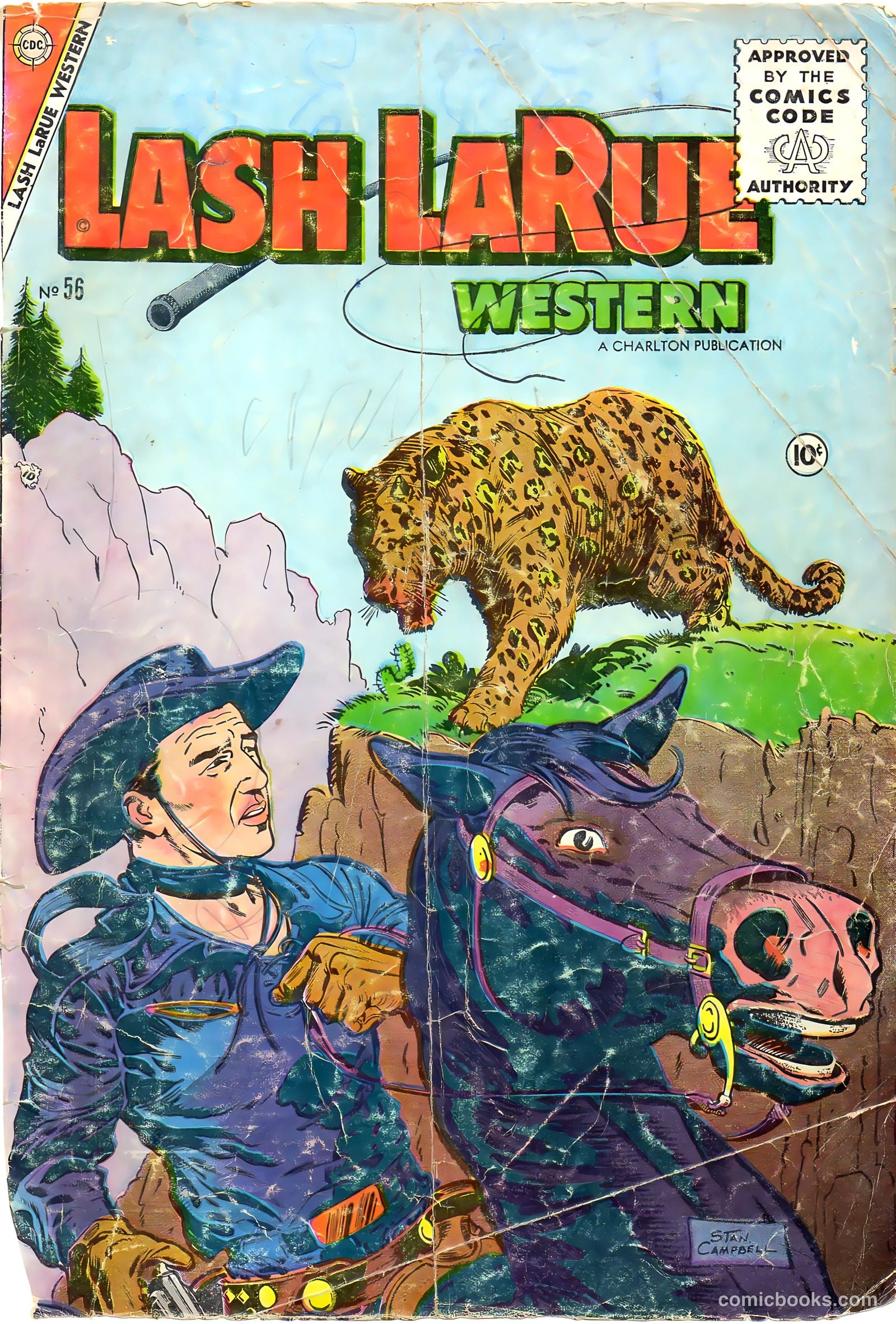 Lash Larue Western #56 — page 1 of 36