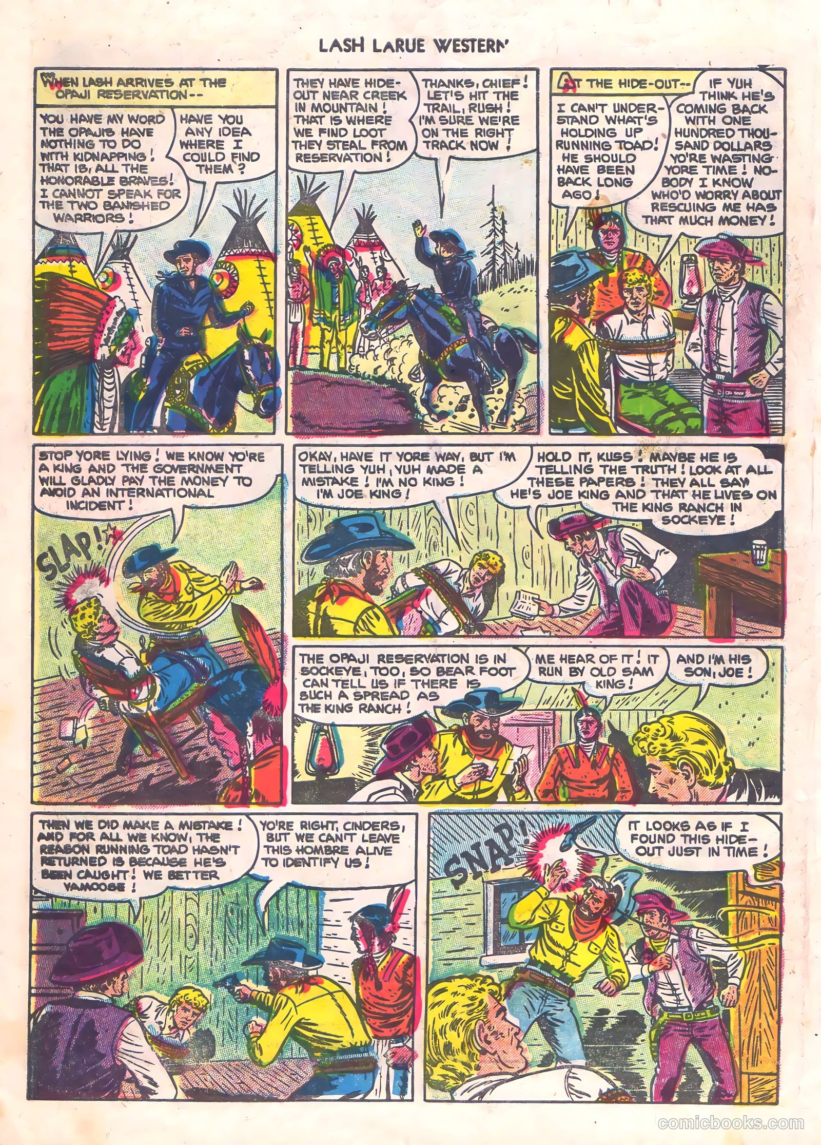 Lash Larue Western #56 — page 10 of 36