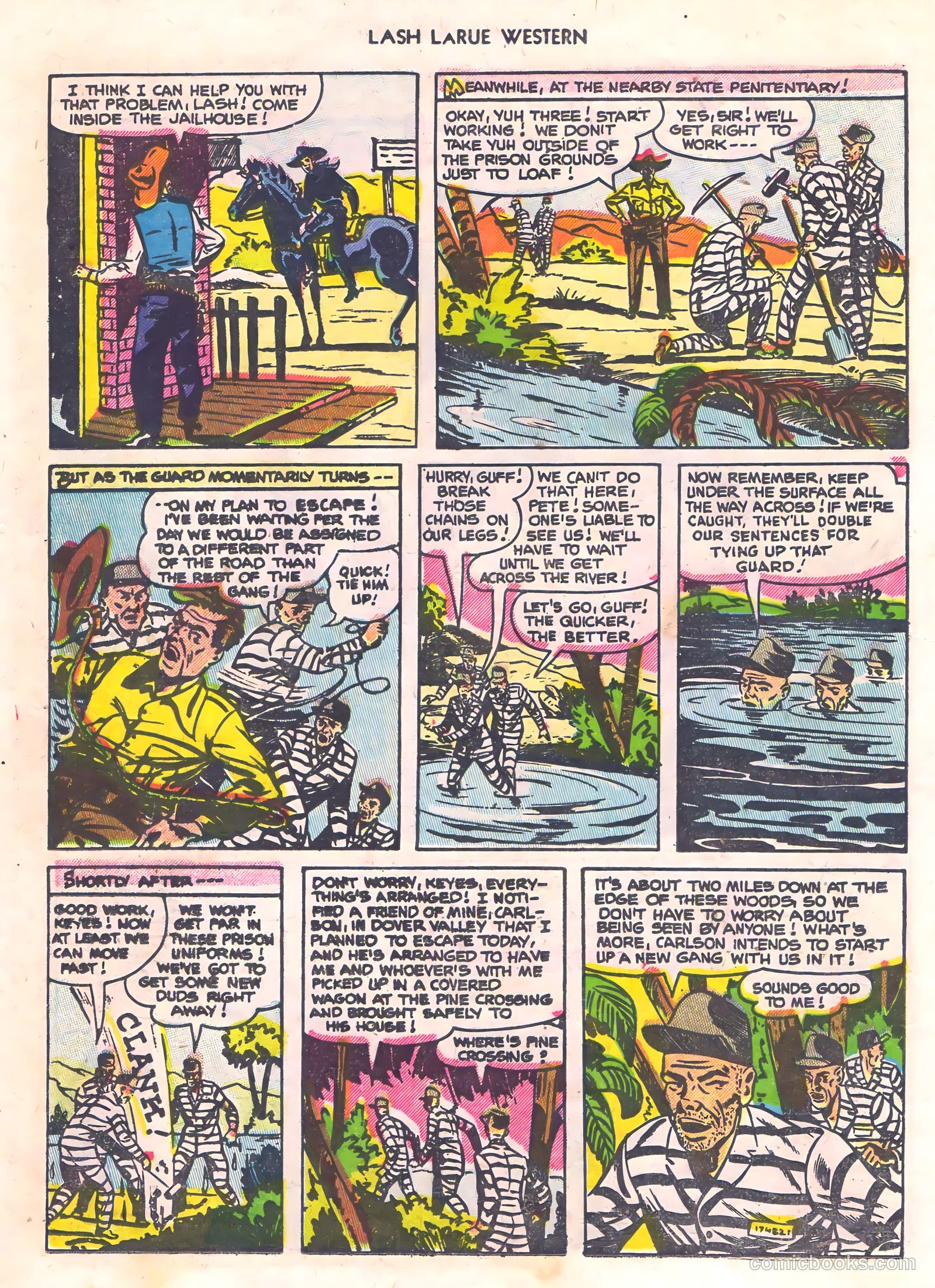 Lash Larue Western #56 — page 18 of 36
