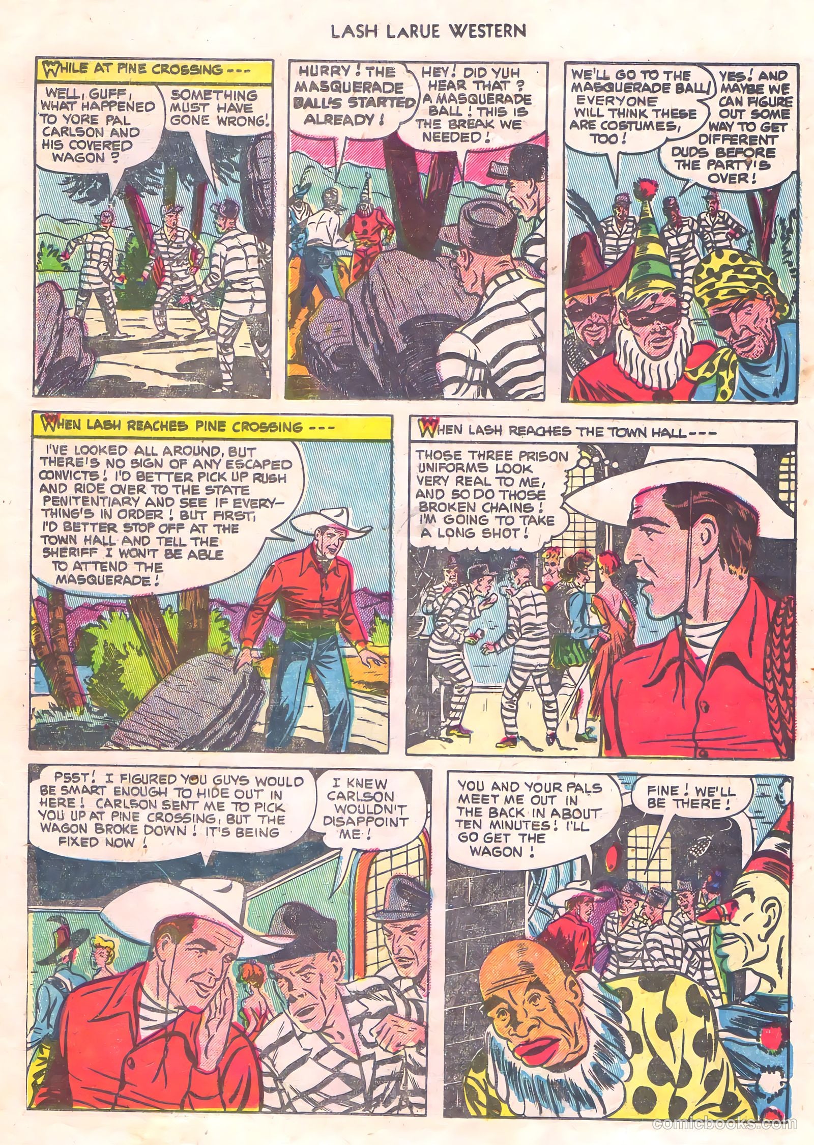 Lash Larue Western #56 — page 20 of 36