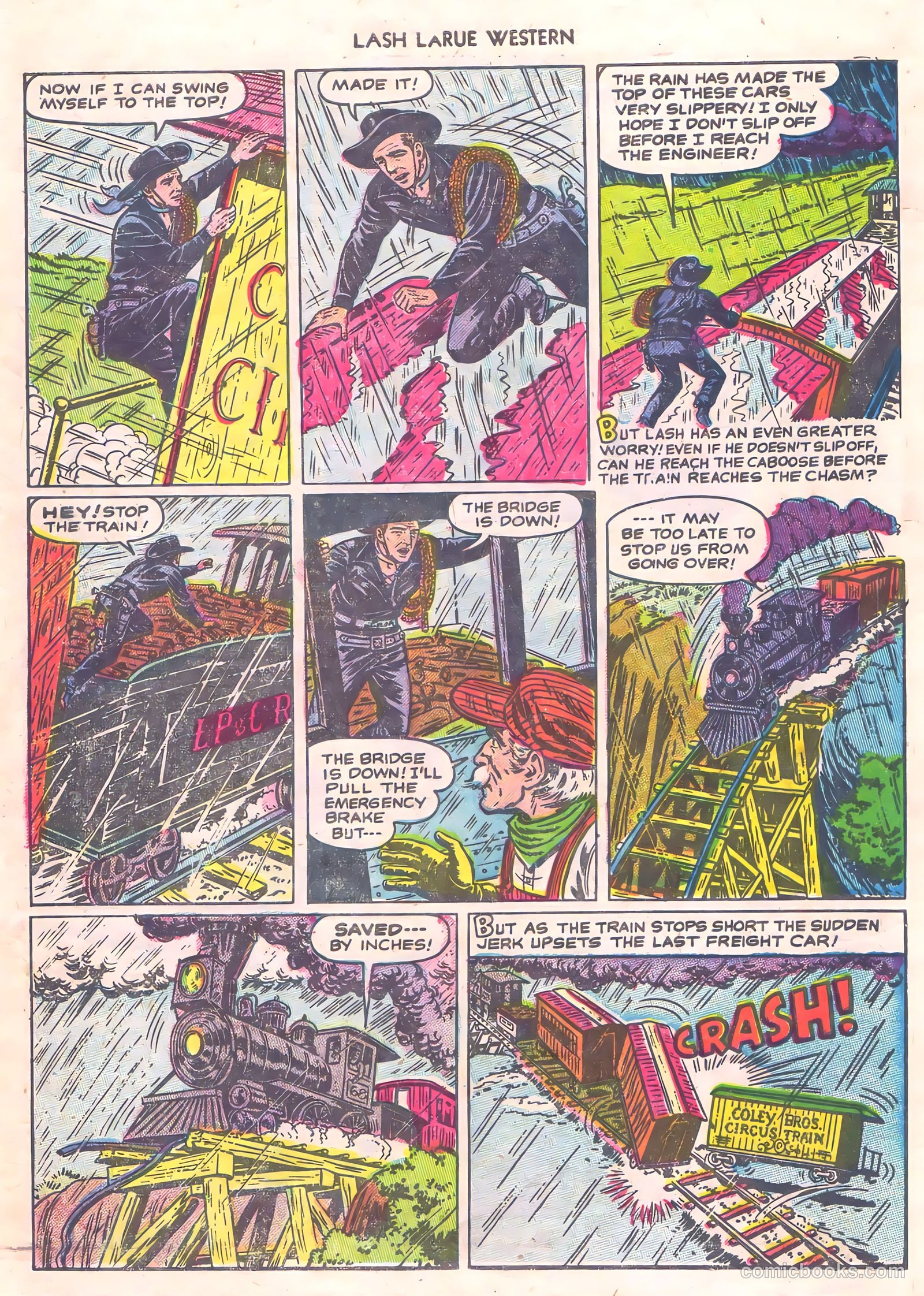 Lash Larue Western #56 — page 28 of 36