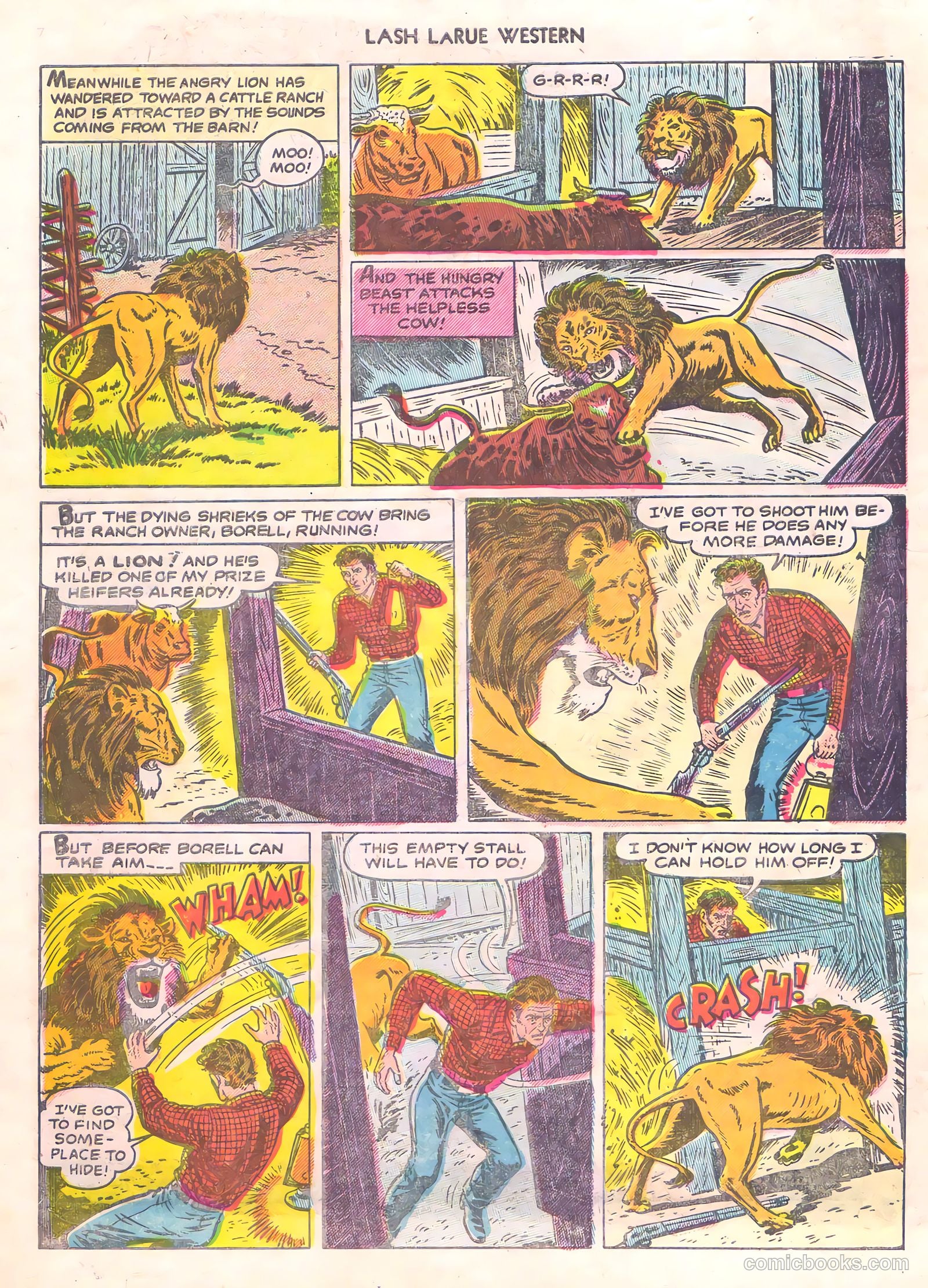 Lash Larue Western #56 — page 30 of 36