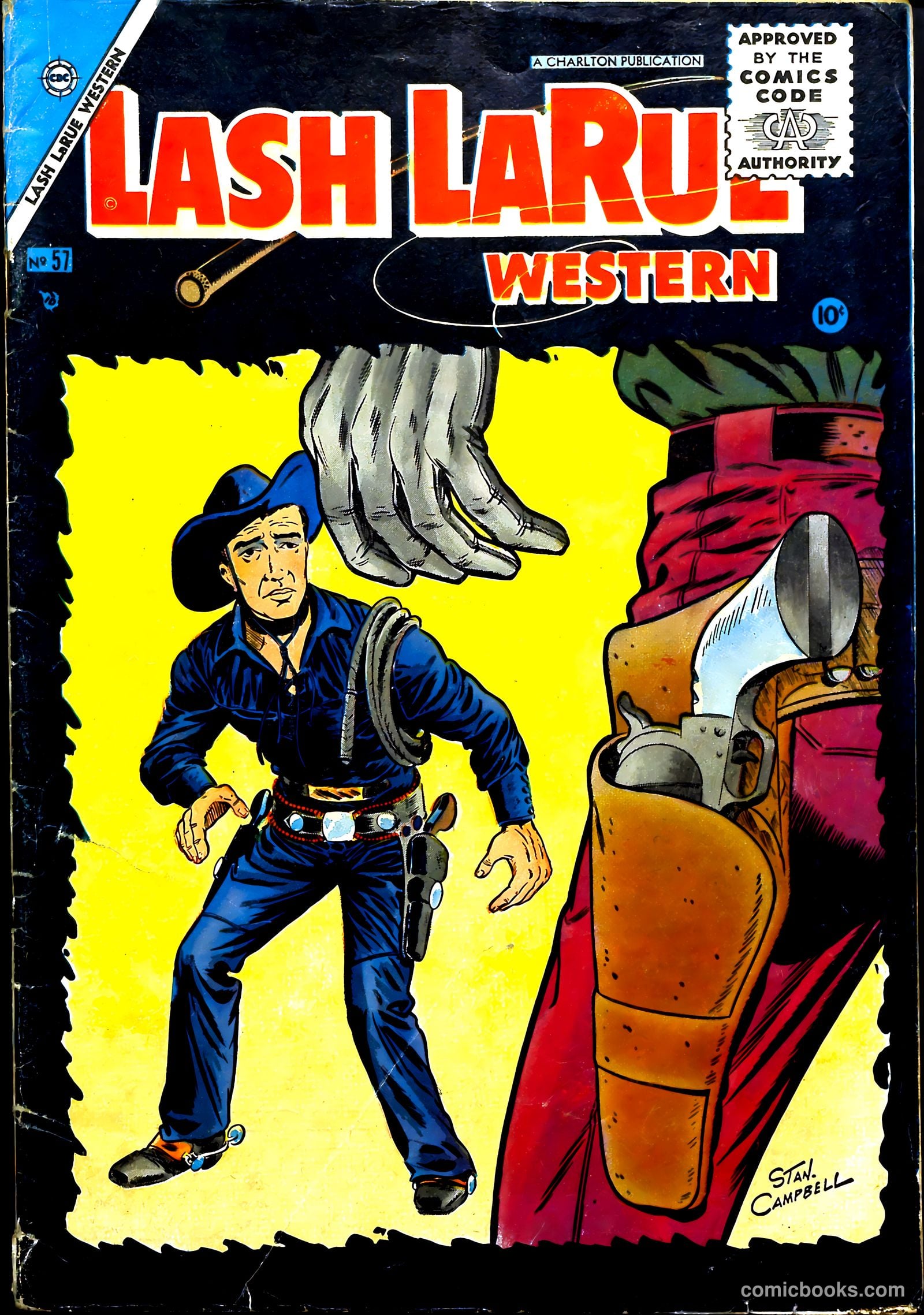 Lash Larue Western #57 — page 1 of 36
