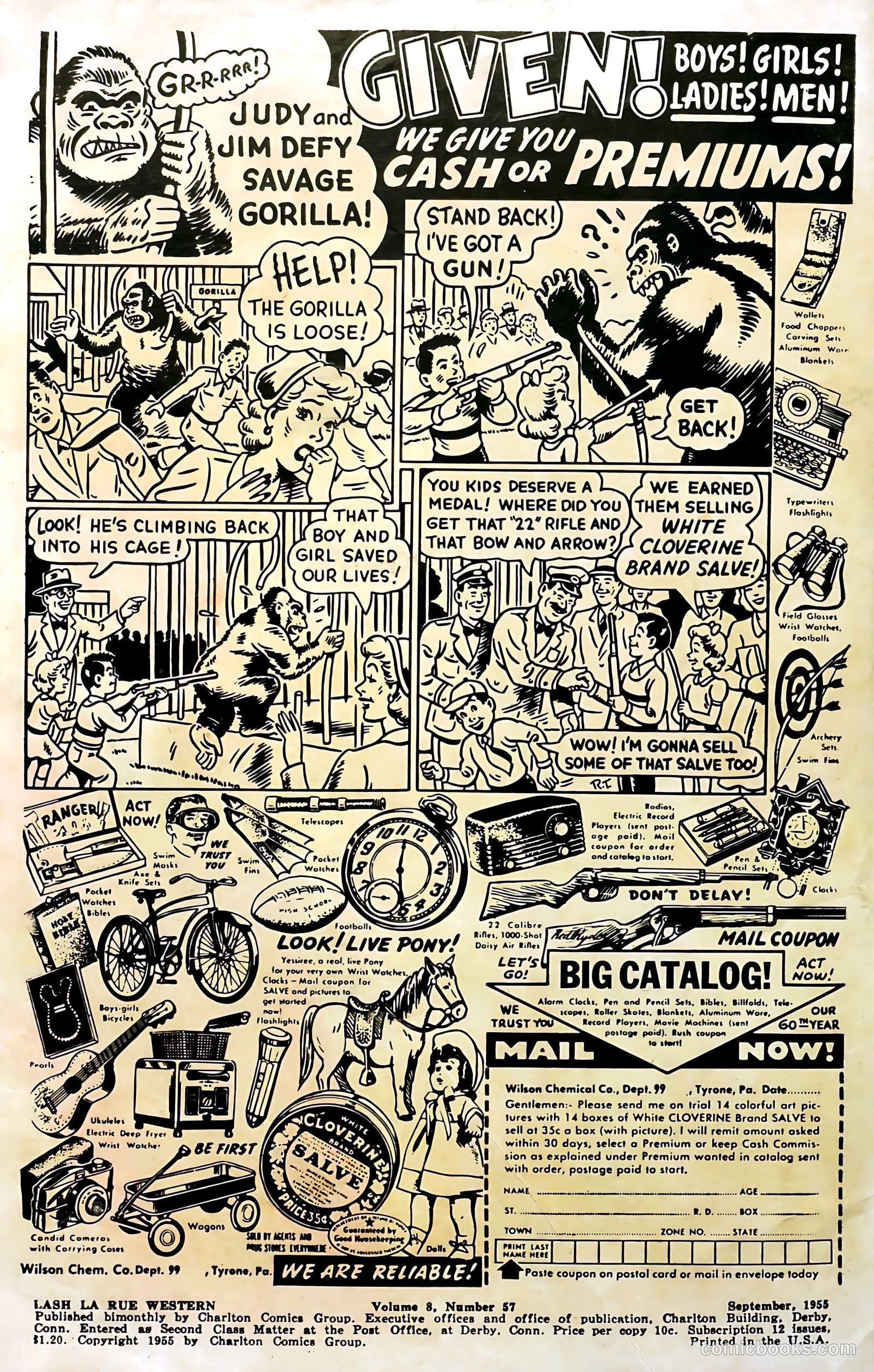 Lash Larue Western #57 — page 2 of 36