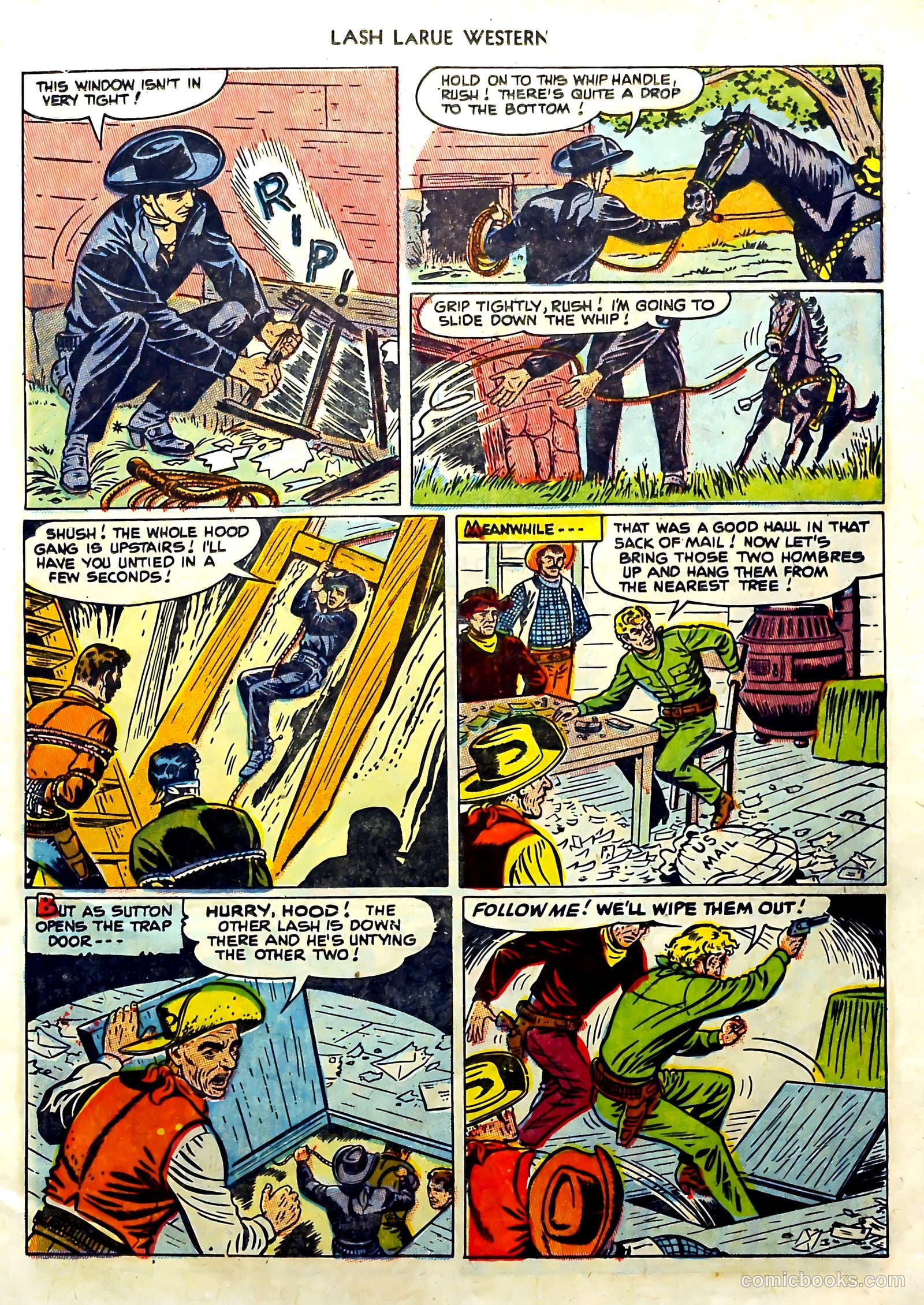 Lash Larue Western #57 — page 11 of 36