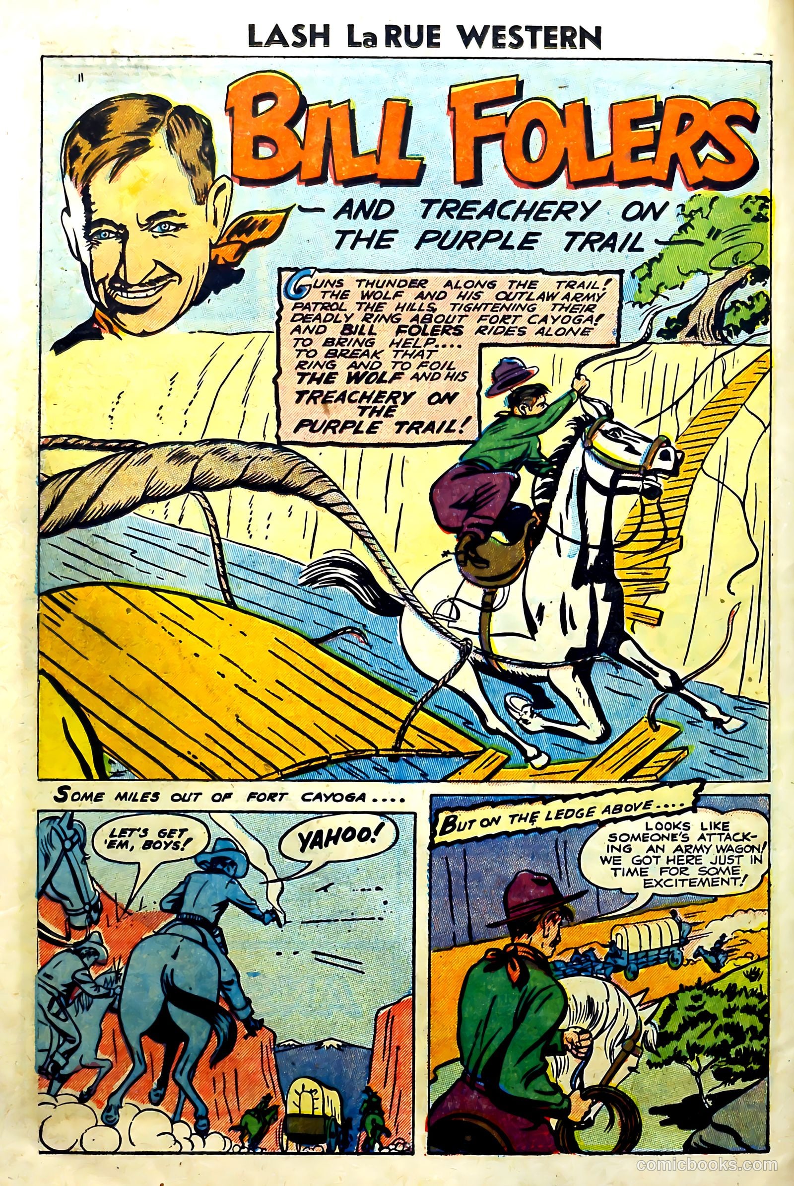 Lash Larue Western #57 — page 14 of 36