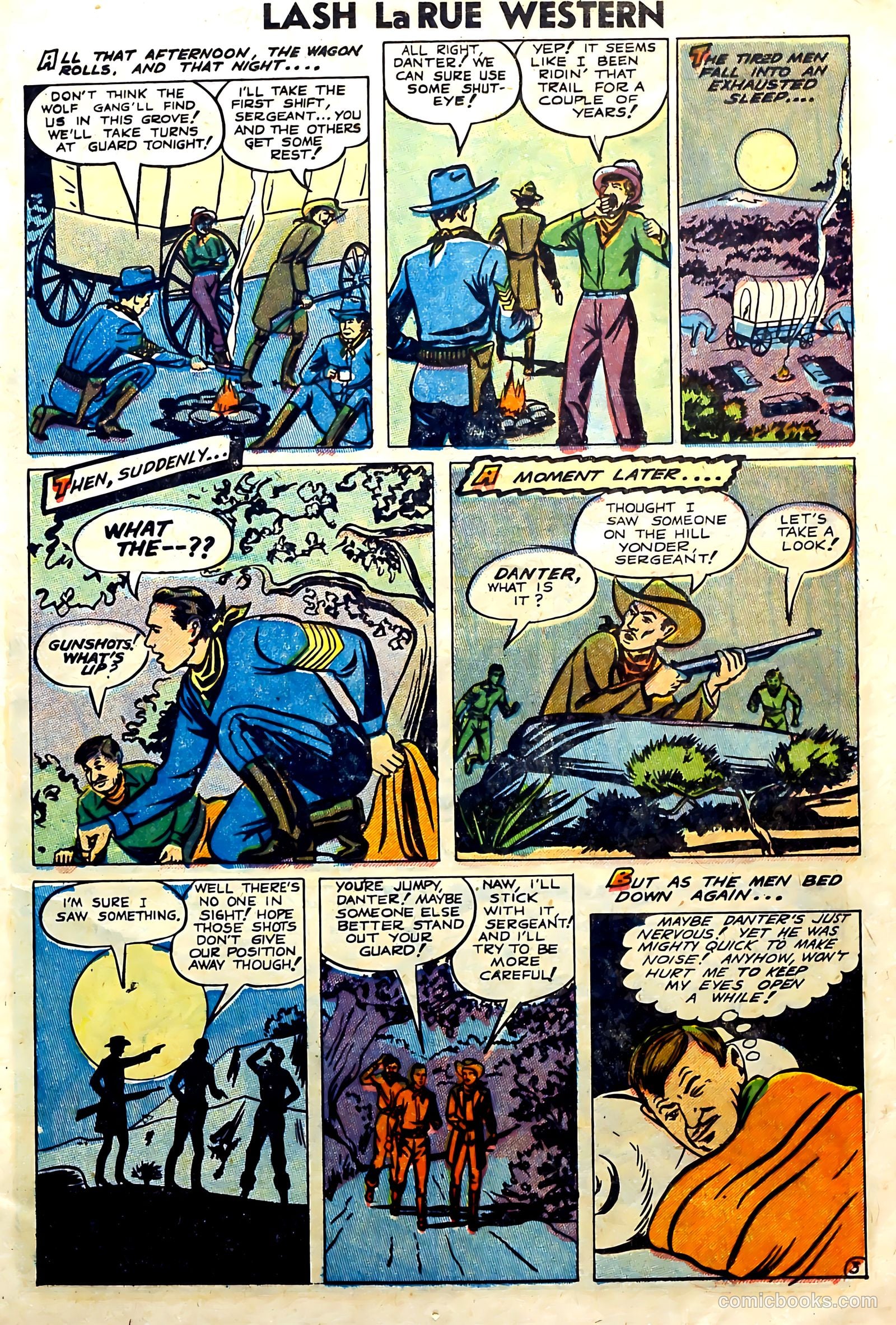 Lash Larue Western #57 — page 17 of 36