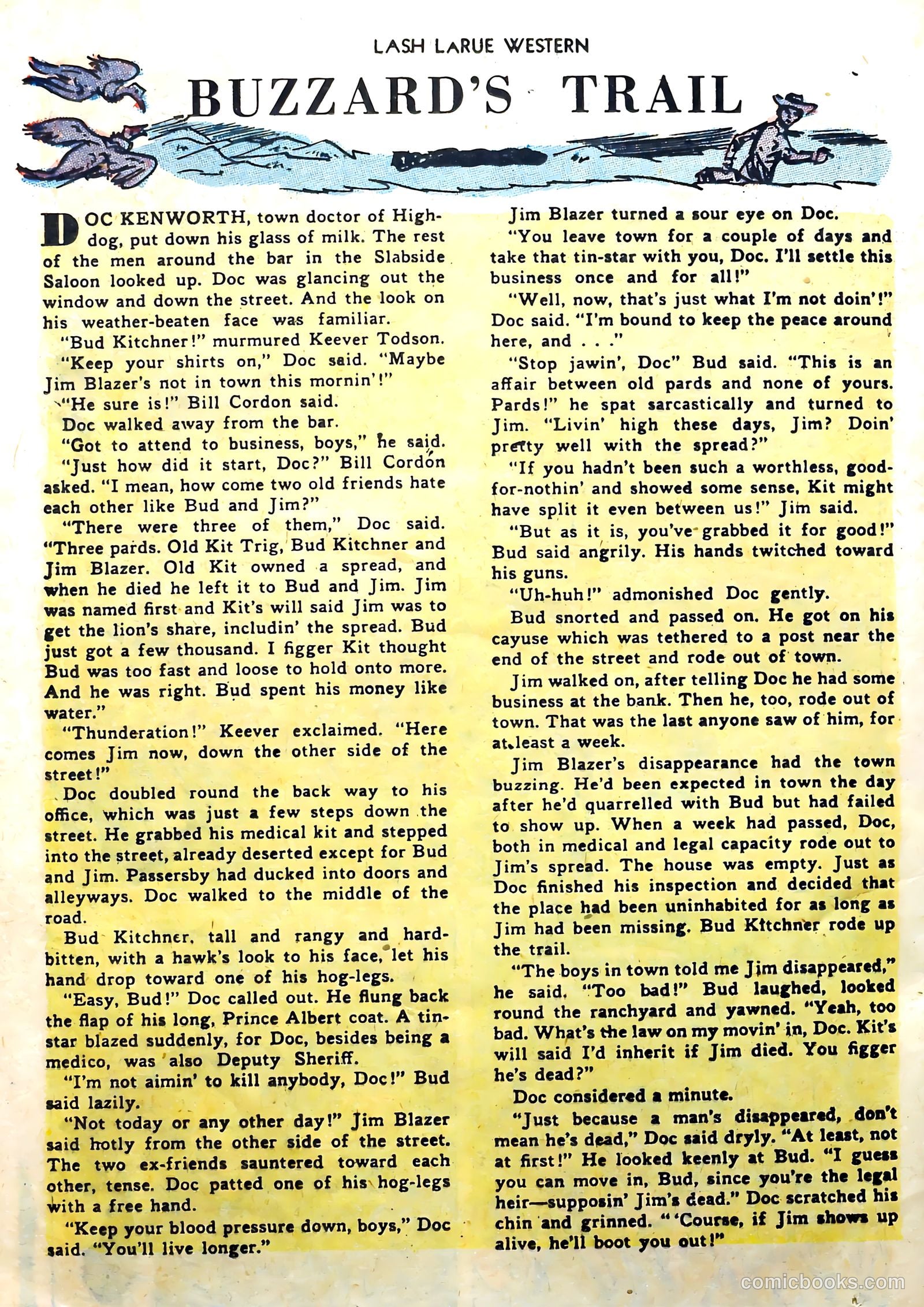 Lash Larue Western #57 — page 24 of 36