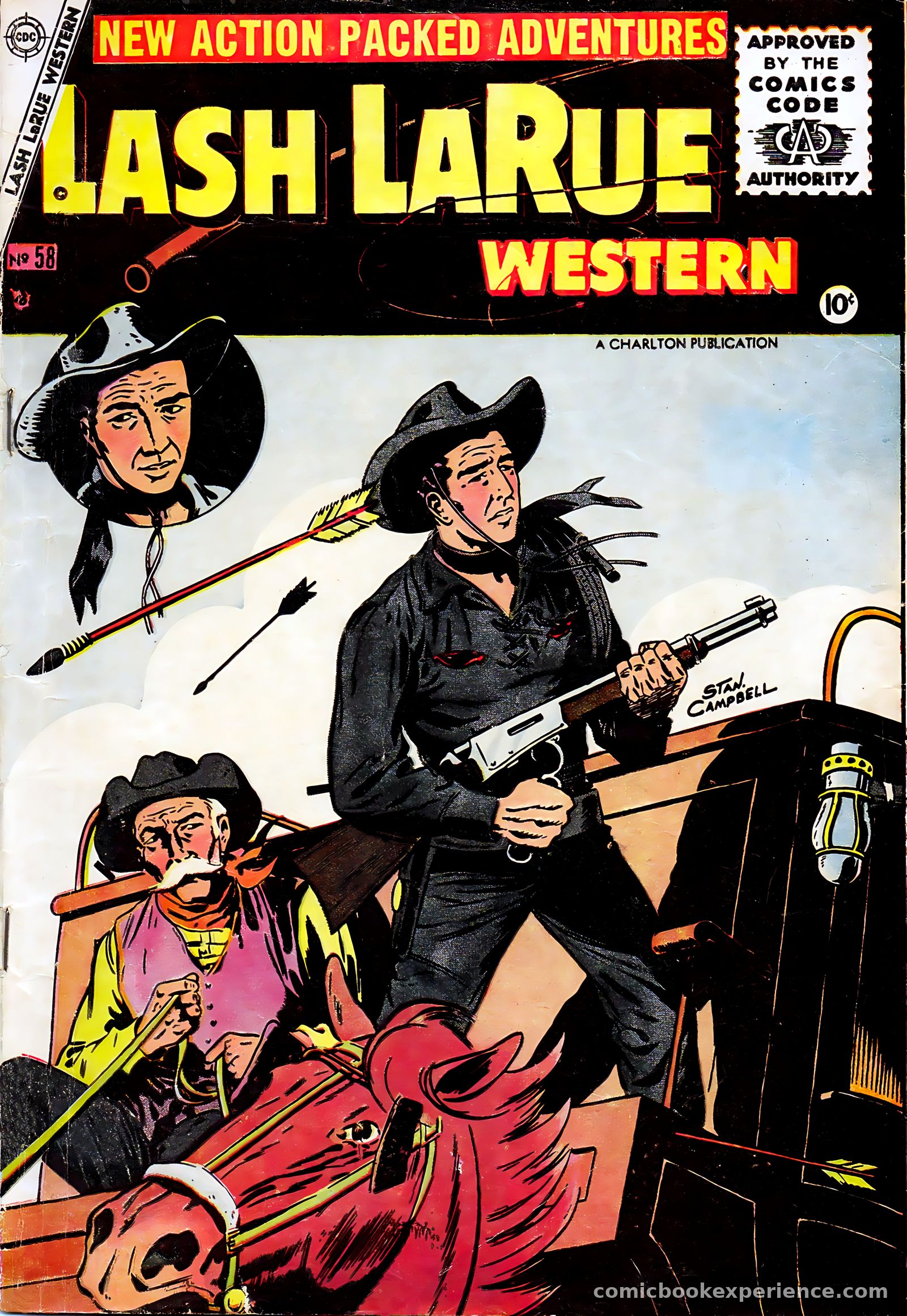 Lash Larue Western #58 — page 1 of 36