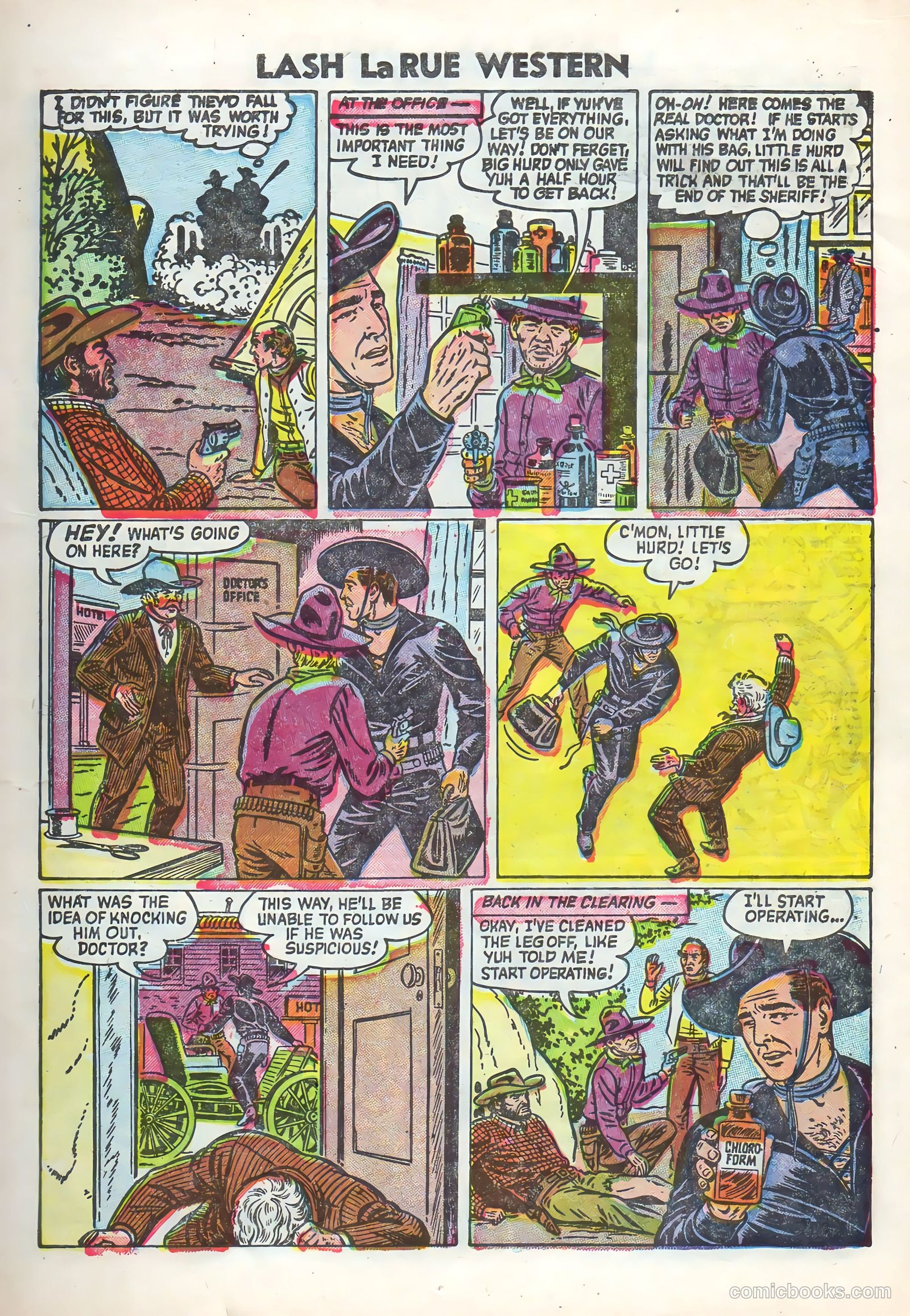 Lash Larue Western #58 — page 11 of 36