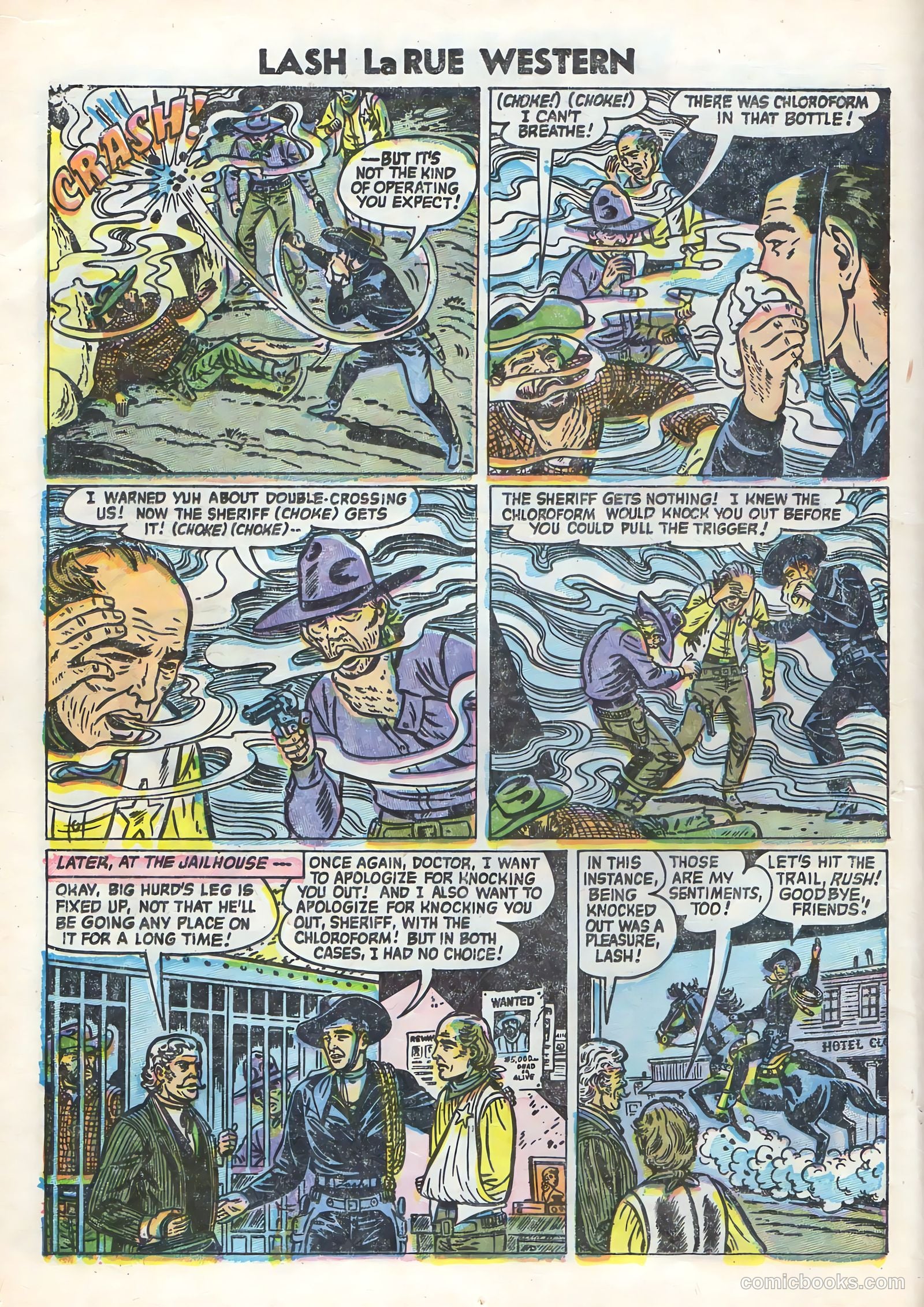 Lash Larue Western #58 — page 12 of 36