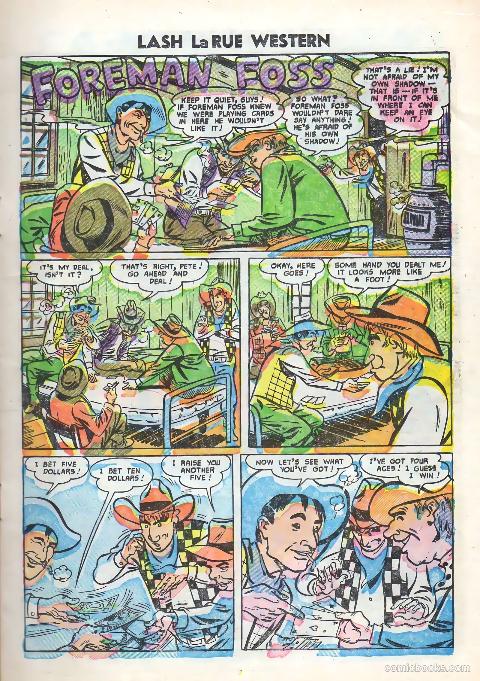 Lash Larue Western #58 — page 13 of 36