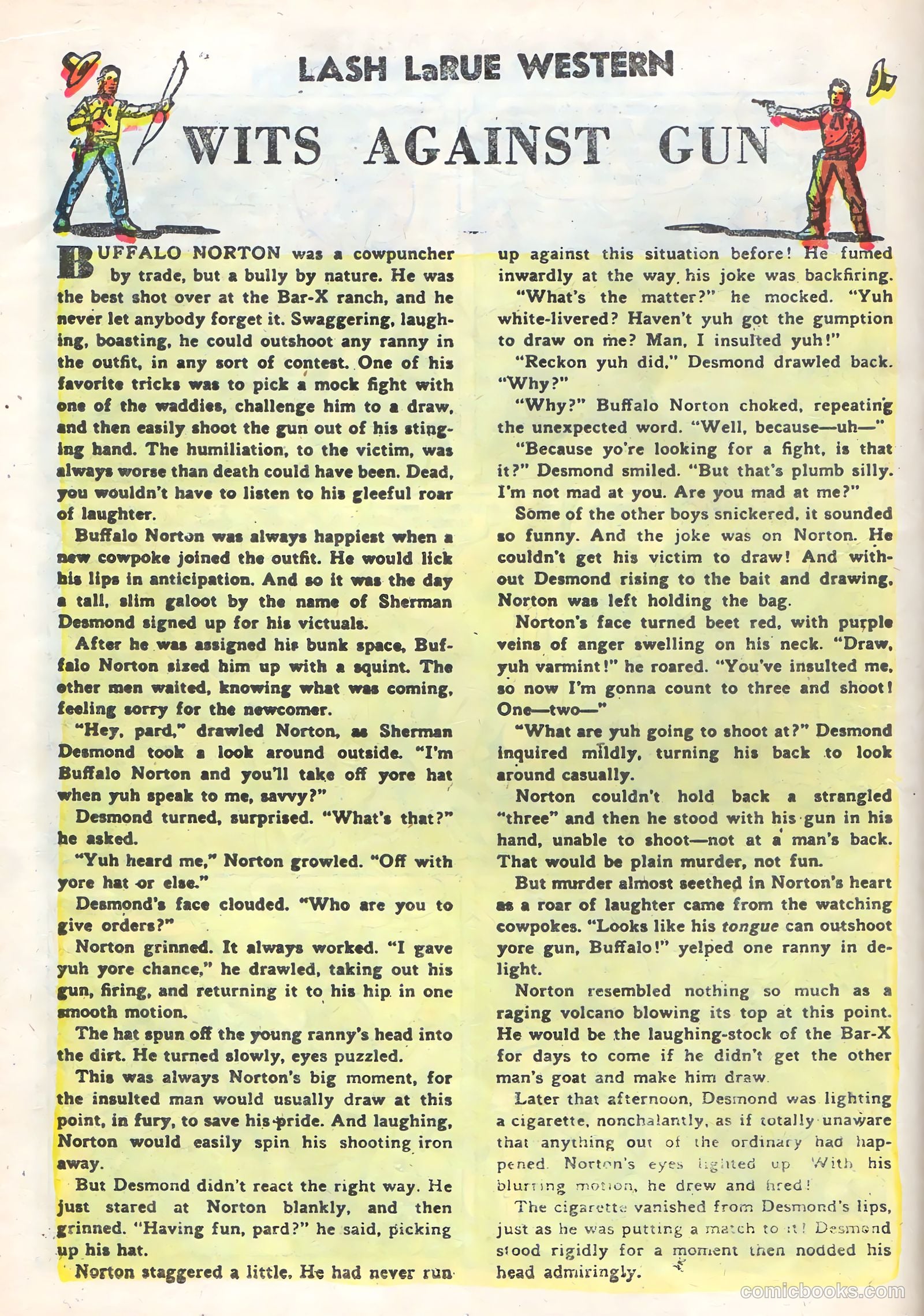 Lash Larue Western #58 — page 18 of 36