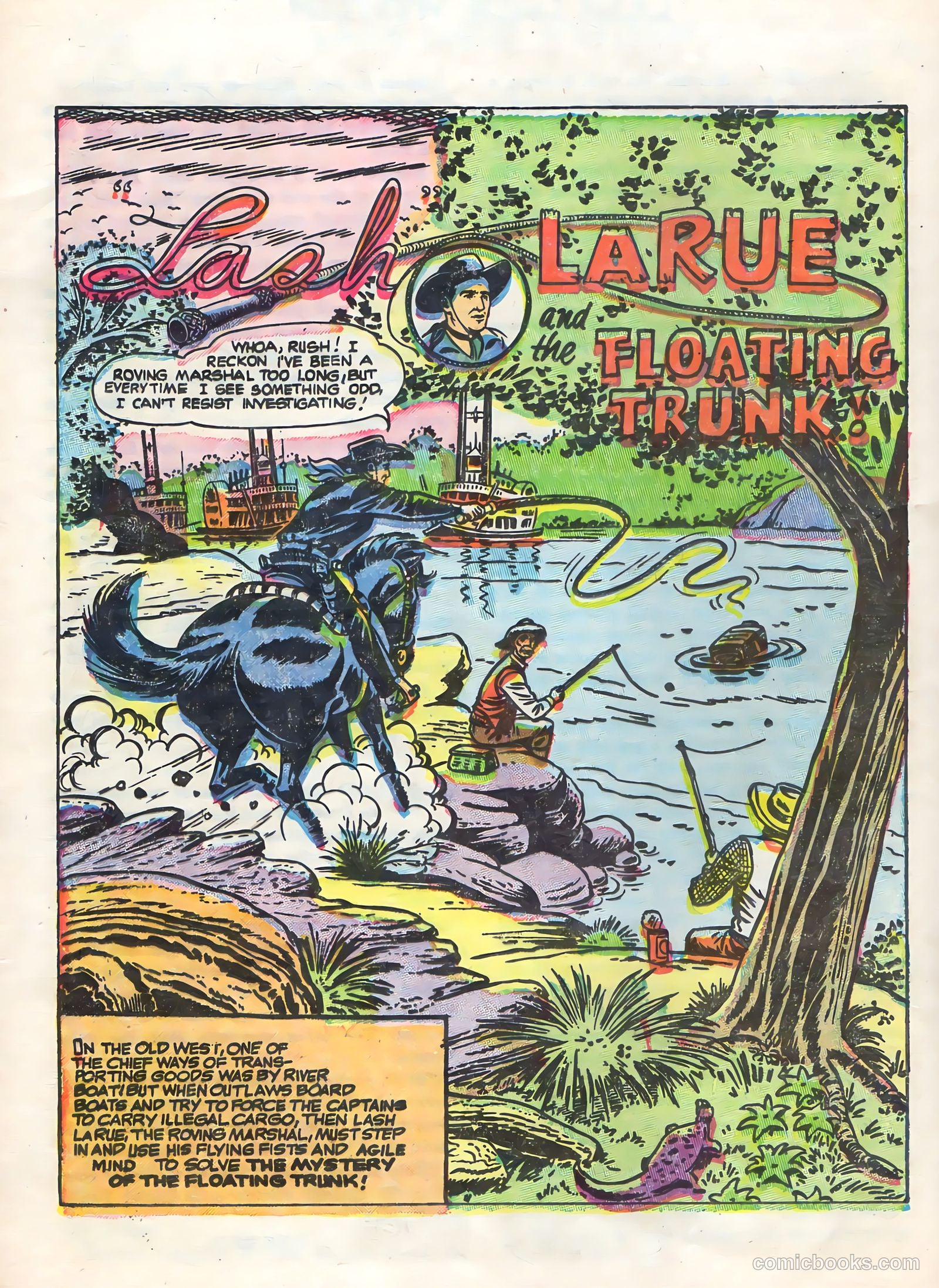 Lash Larue Western #58 — page 20 of 36