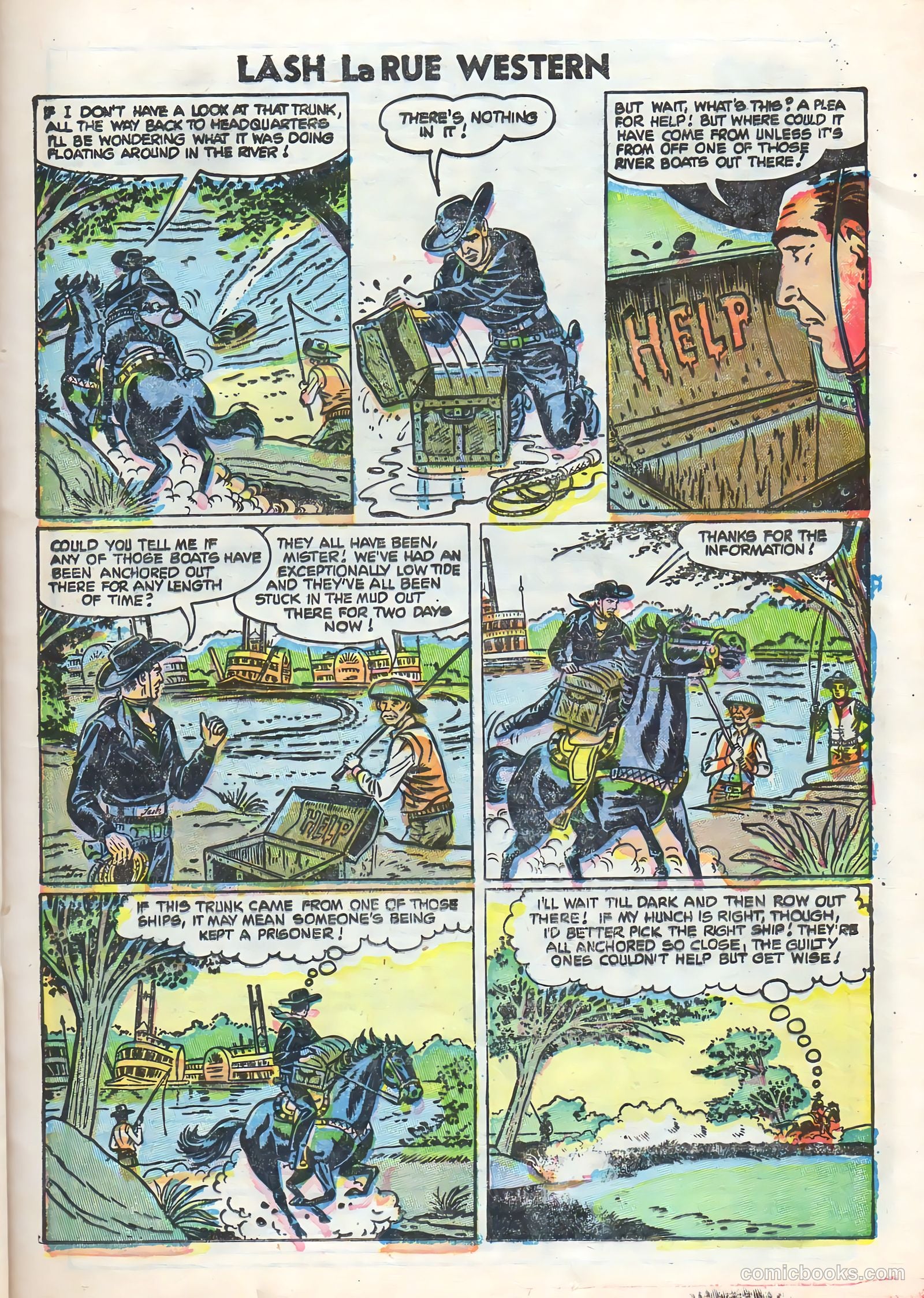 Lash Larue Western #58 — page 21 of 36
