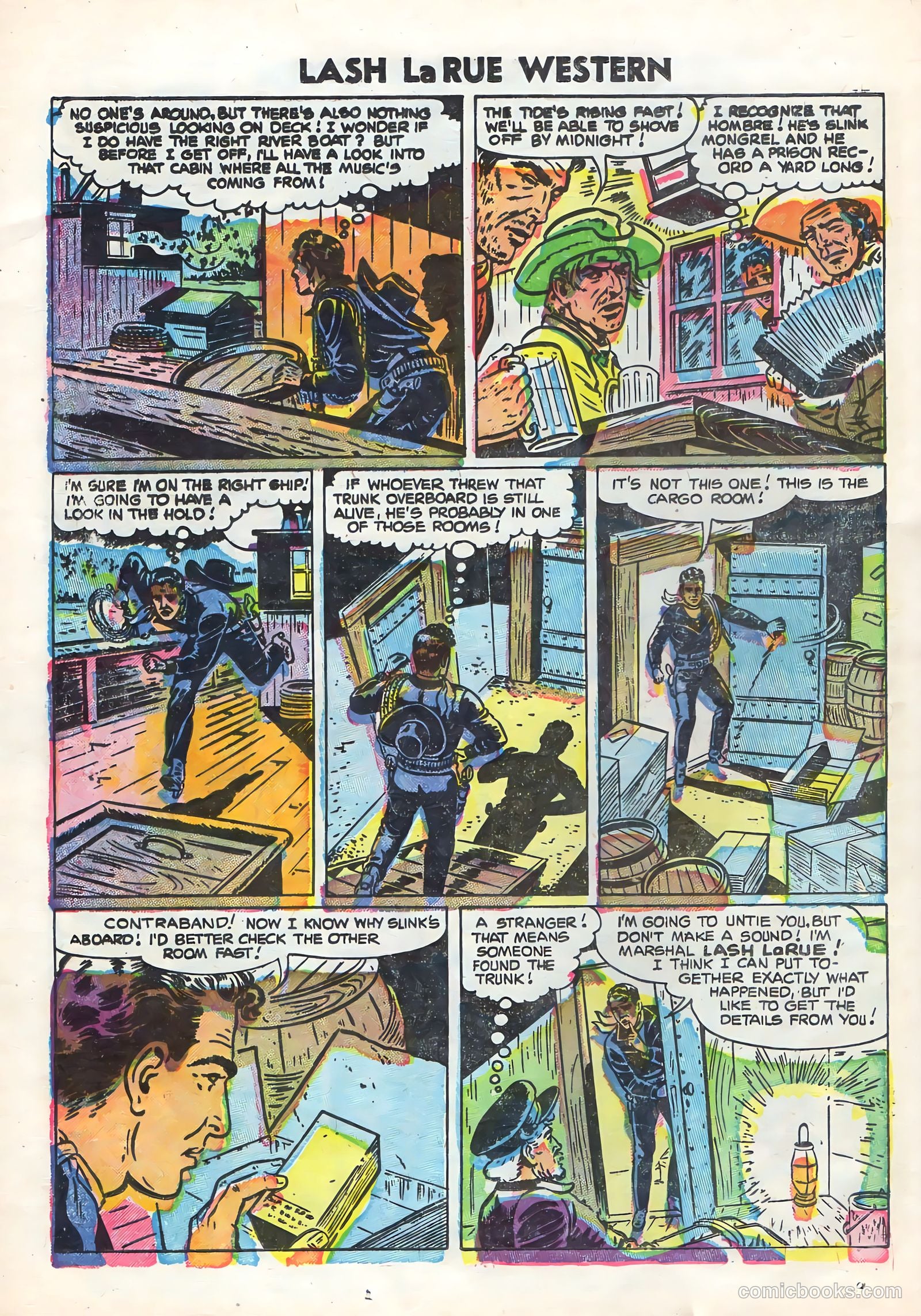 Lash Larue Western #58 — page 24 of 36