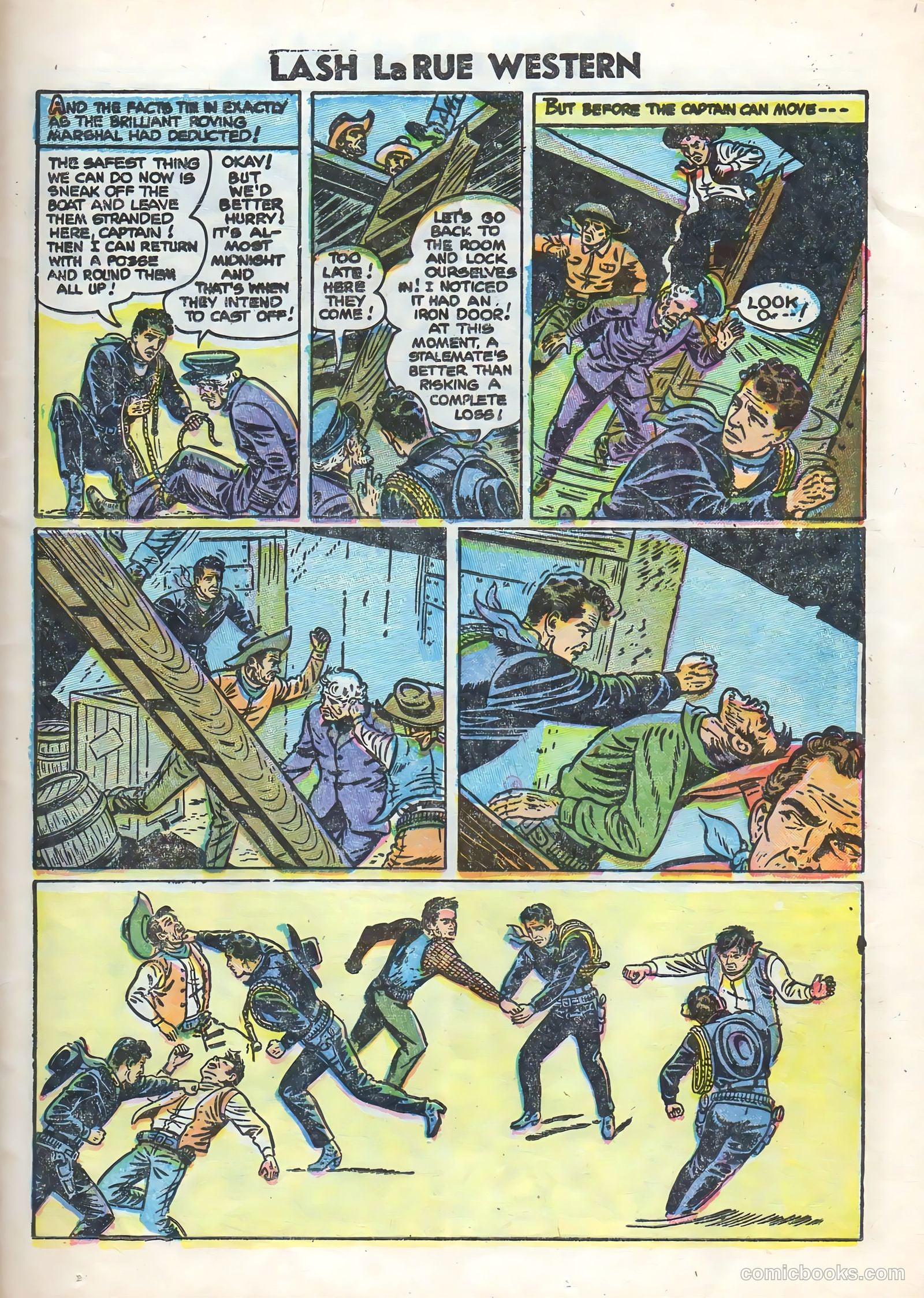 Lash Larue Western #58 — page 25 of 36