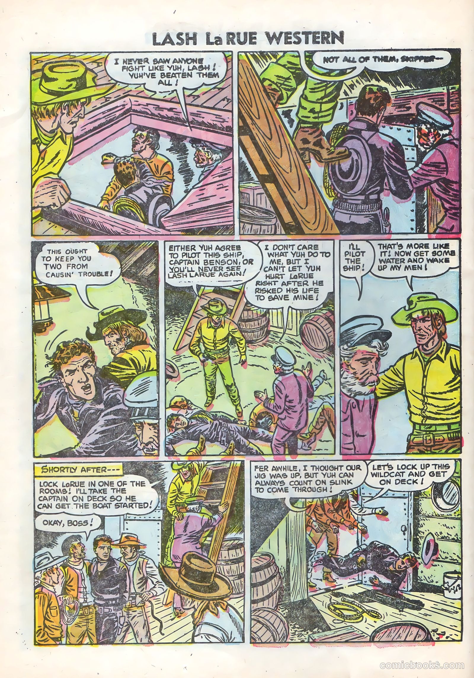 Lash Larue Western #58 — page 26 of 36