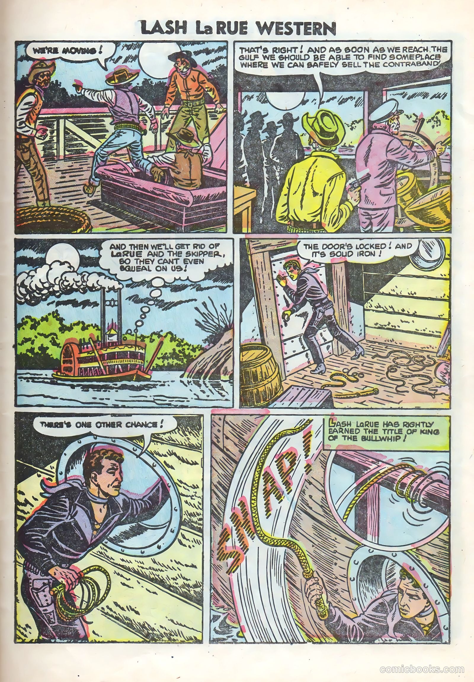 Lash Larue Western #58 — page 27 of 36