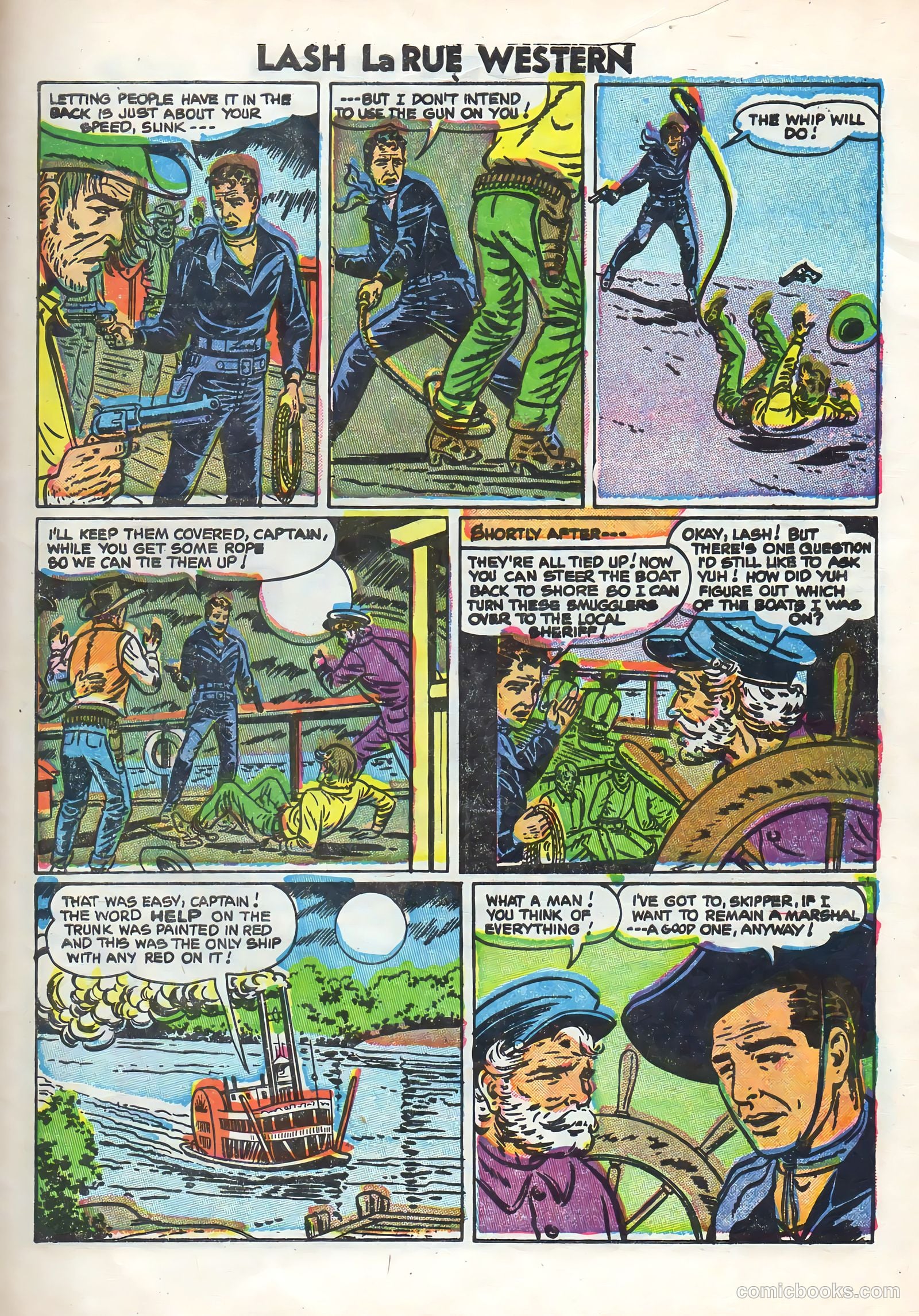 Lash Larue Western #58 — page 29 of 36