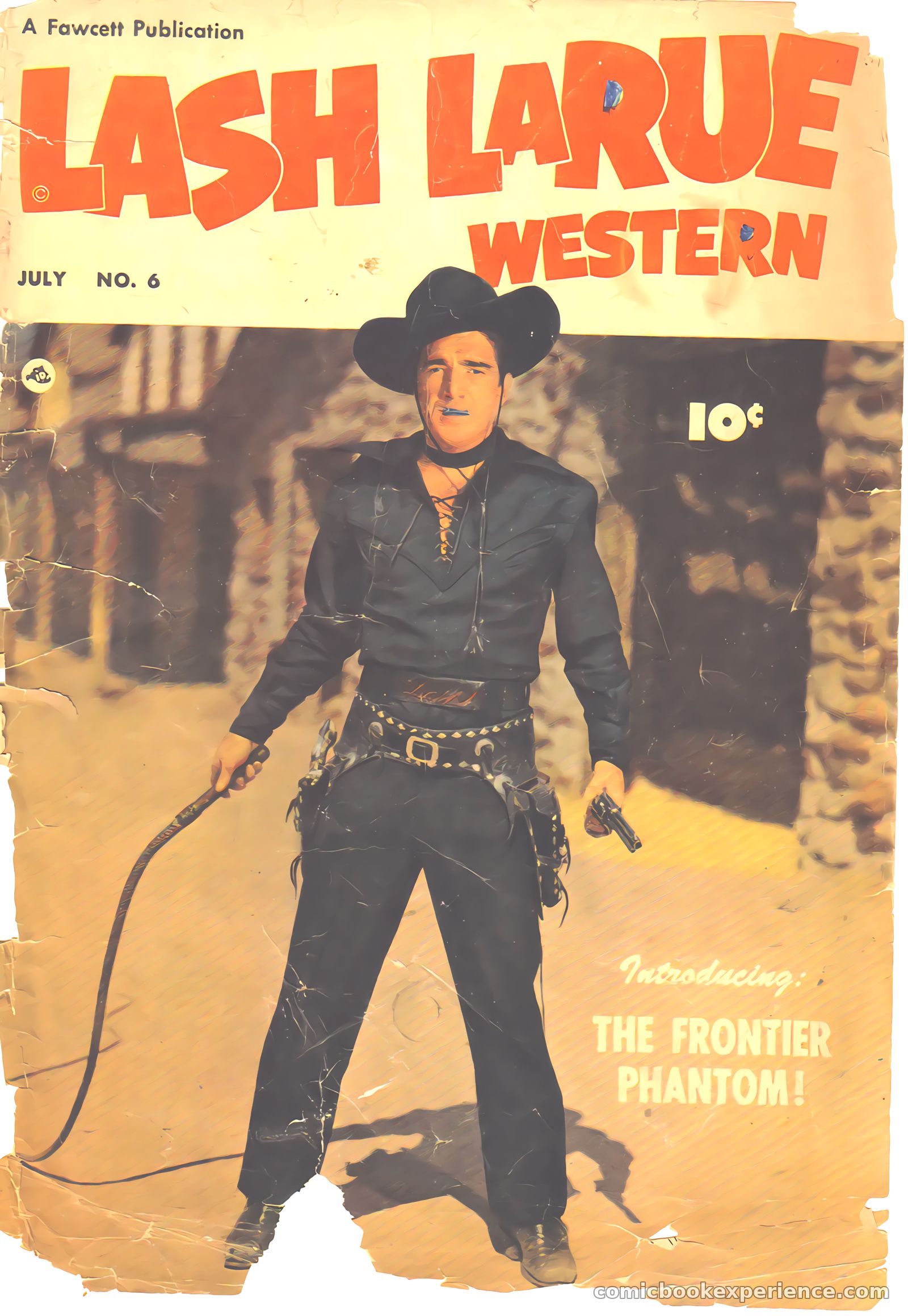 Lash LaRue Western #6 — page 1 of 36
