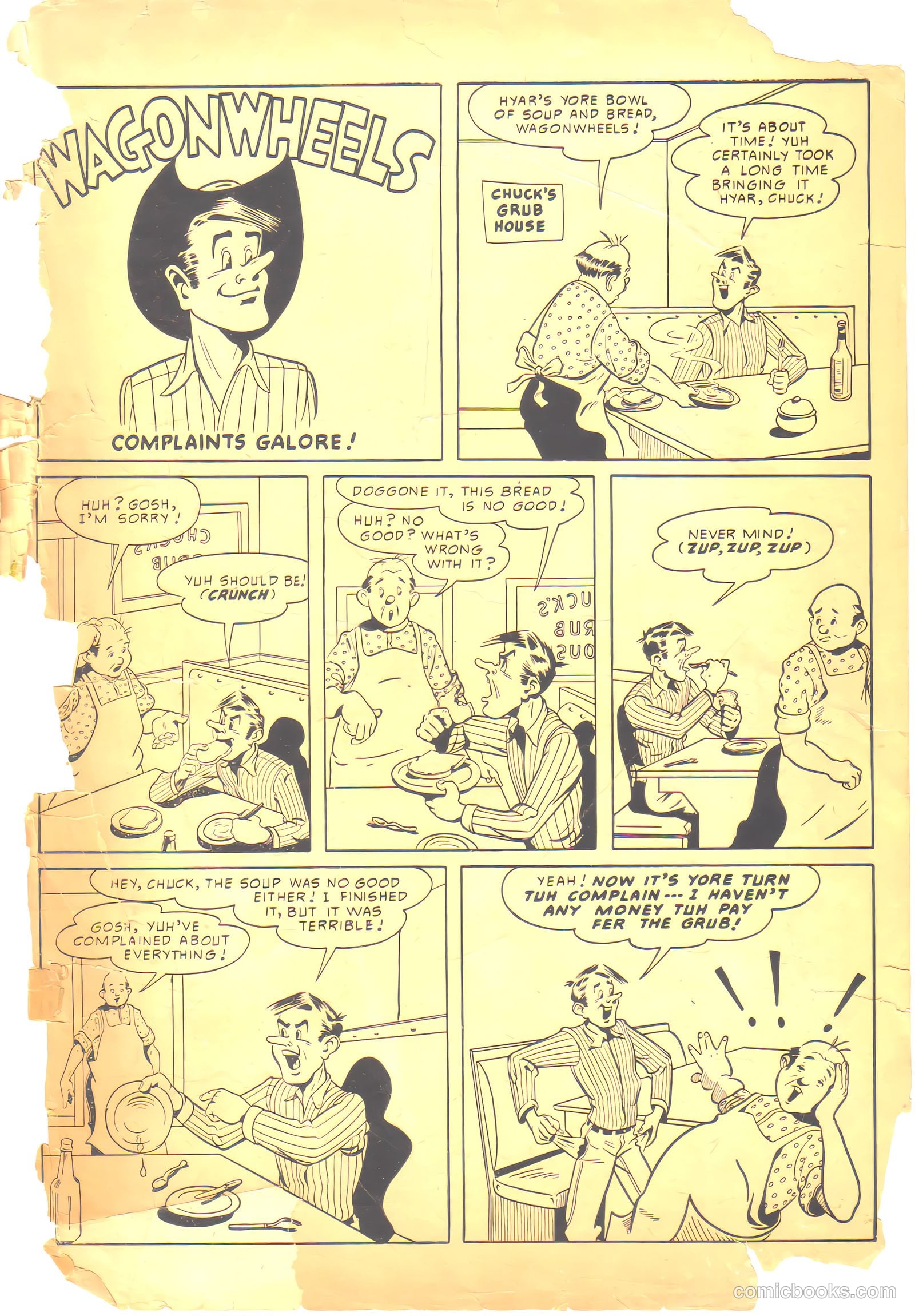 Lash LaRue Western #6 — page 35 of 36