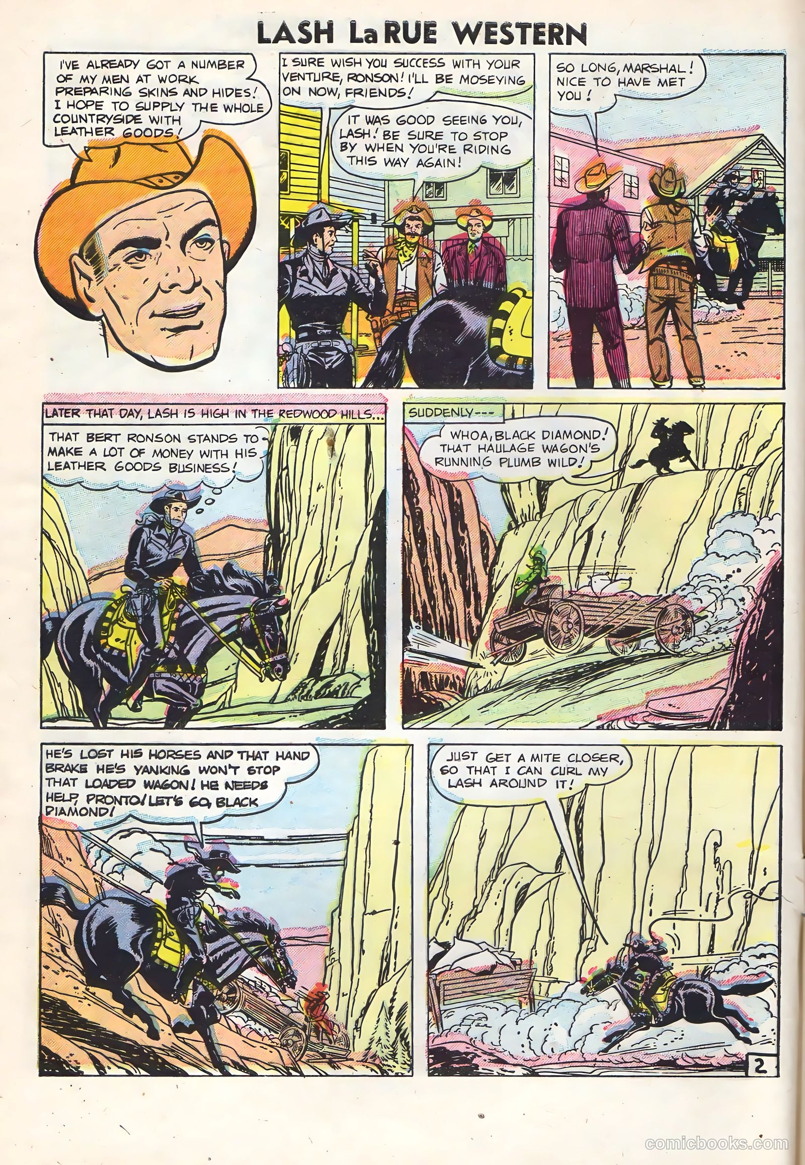 Lash Larue Western #60 — page 4 of 36