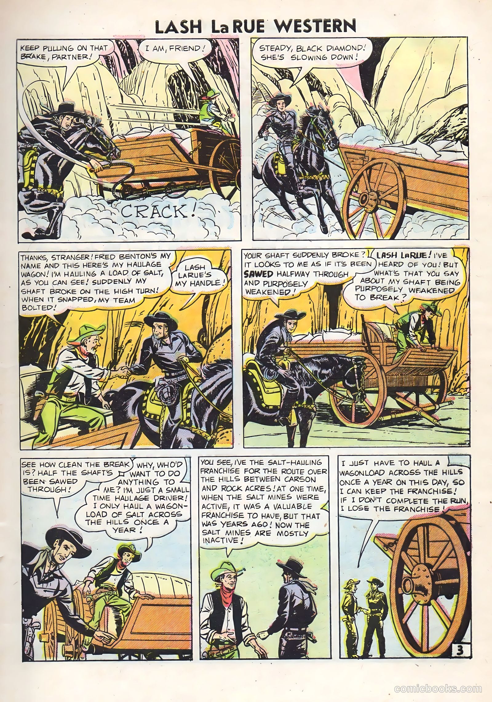 Lash Larue Western #60 — page 5 of 36