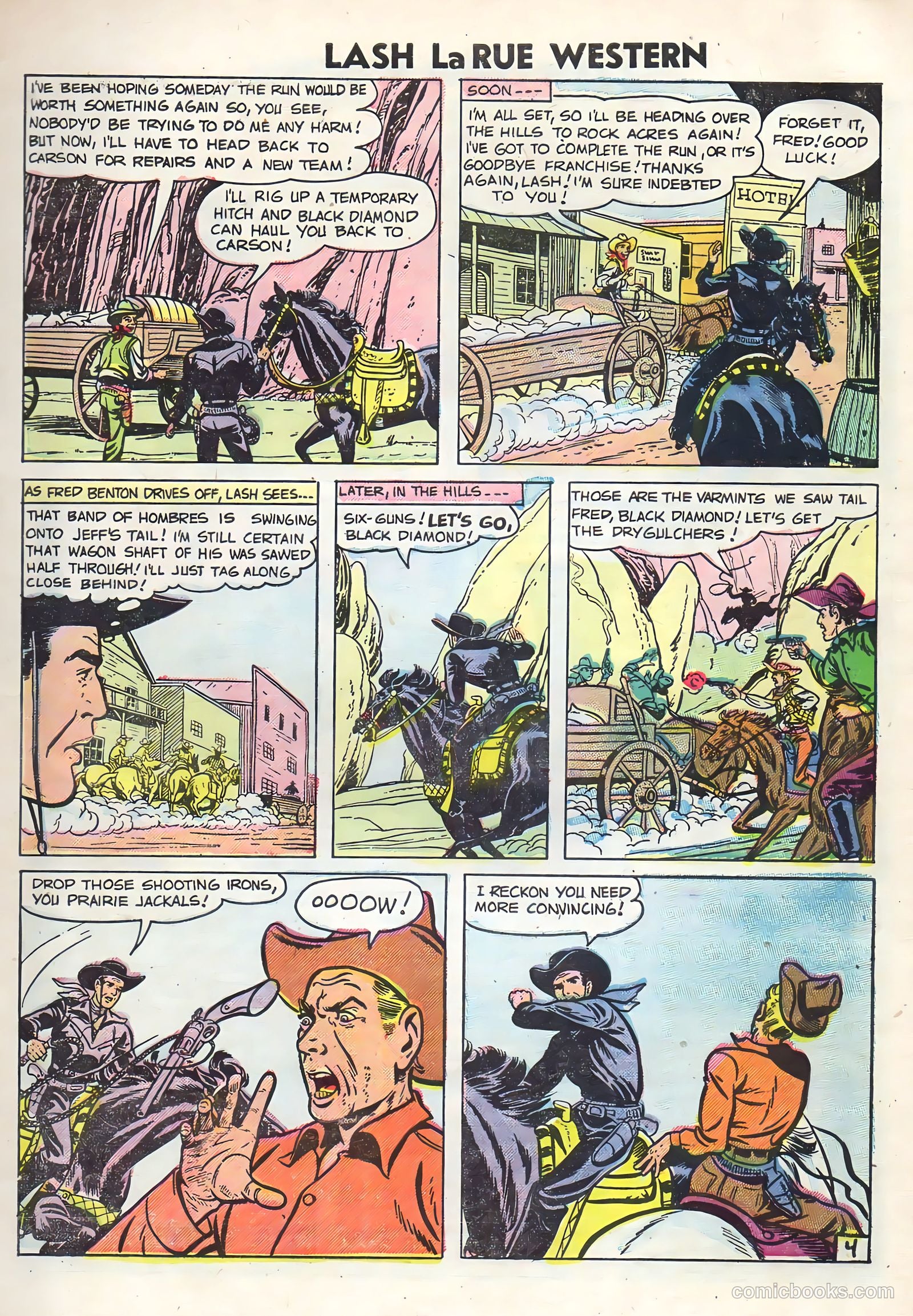 Lash Larue Western #60 — page 7 of 36