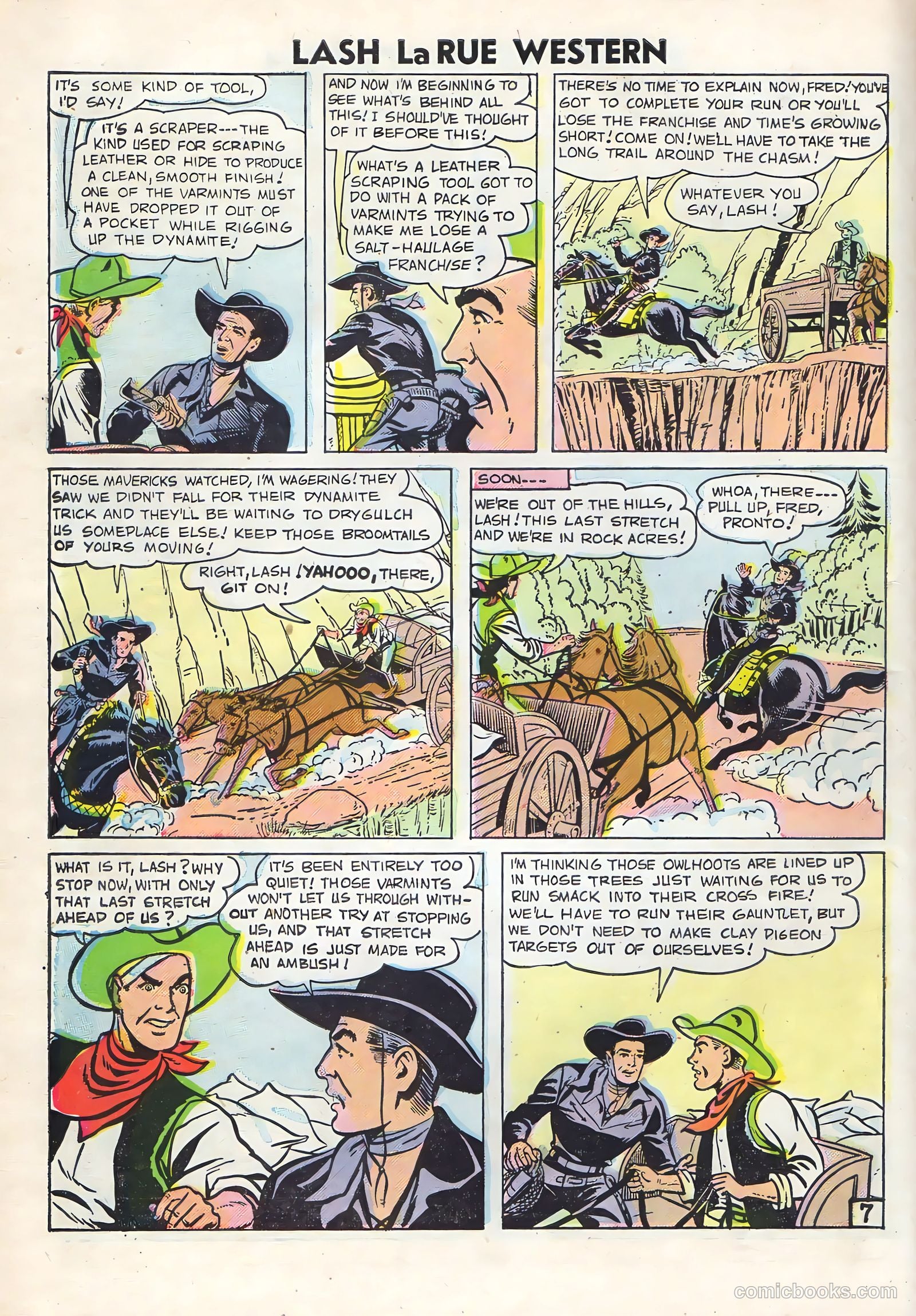 Lash Larue Western #60 — page 10 of 36