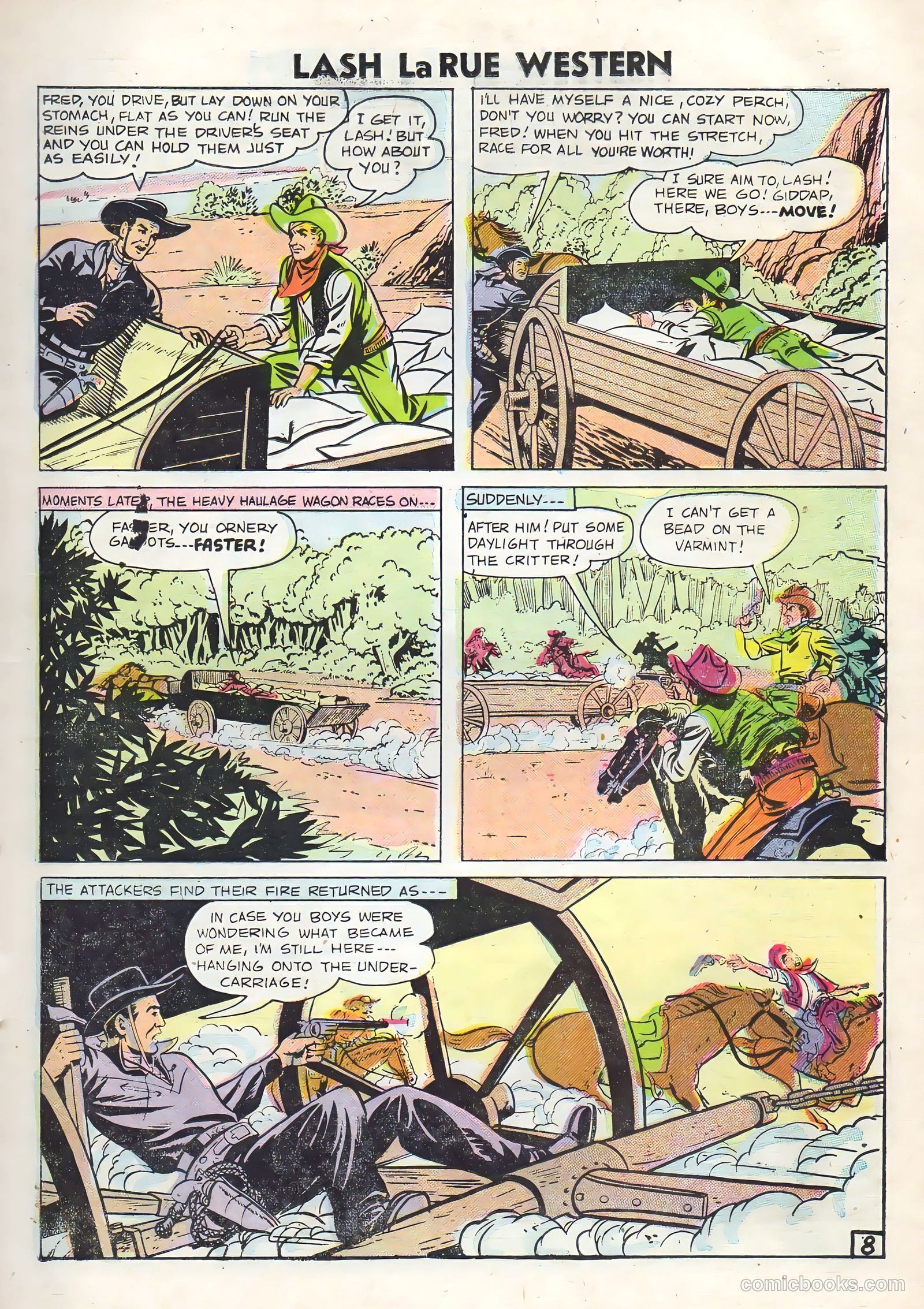 Lash Larue Western #60 — page 11 of 36