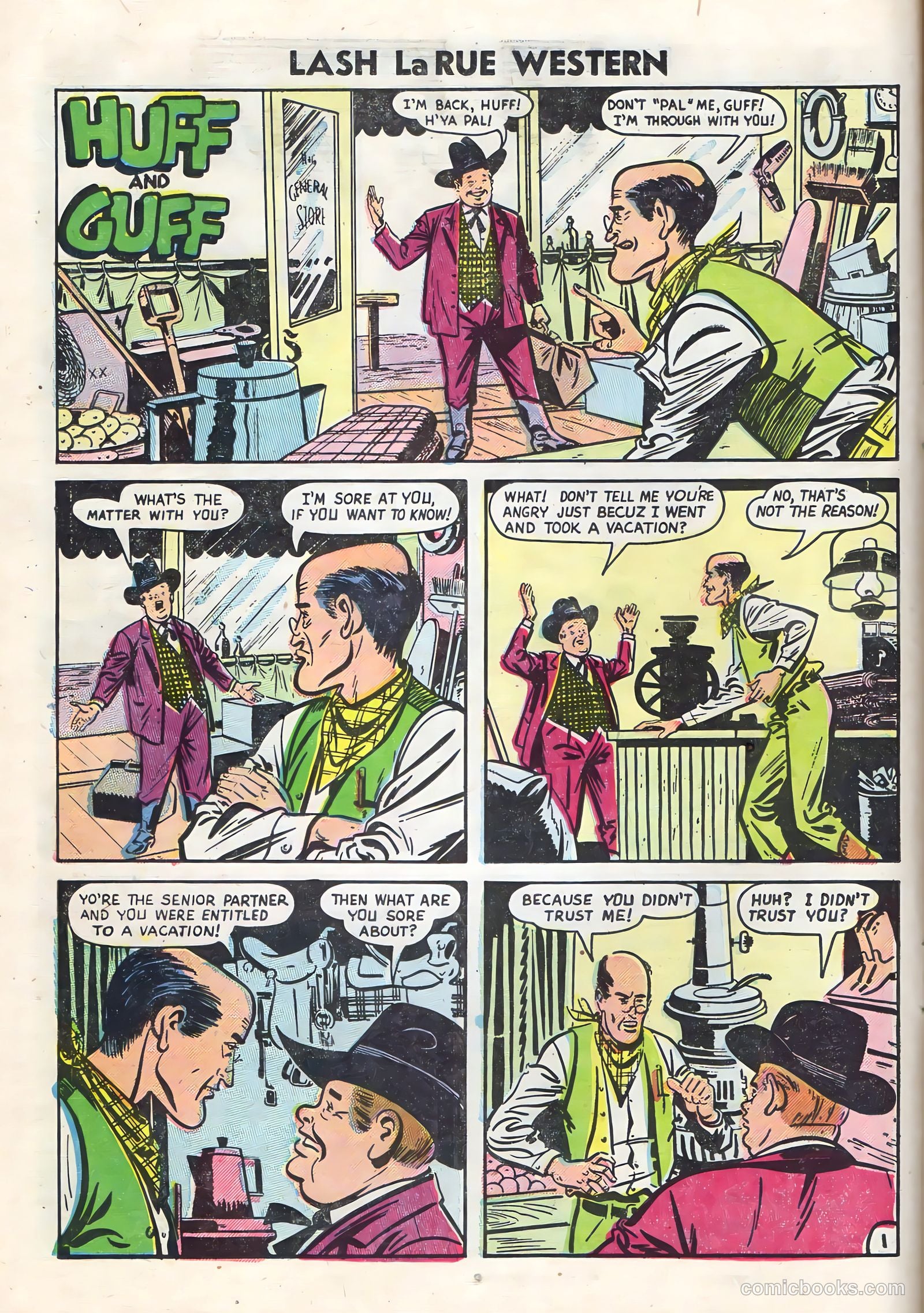 Lash Larue Western #60 — page 14 of 36
