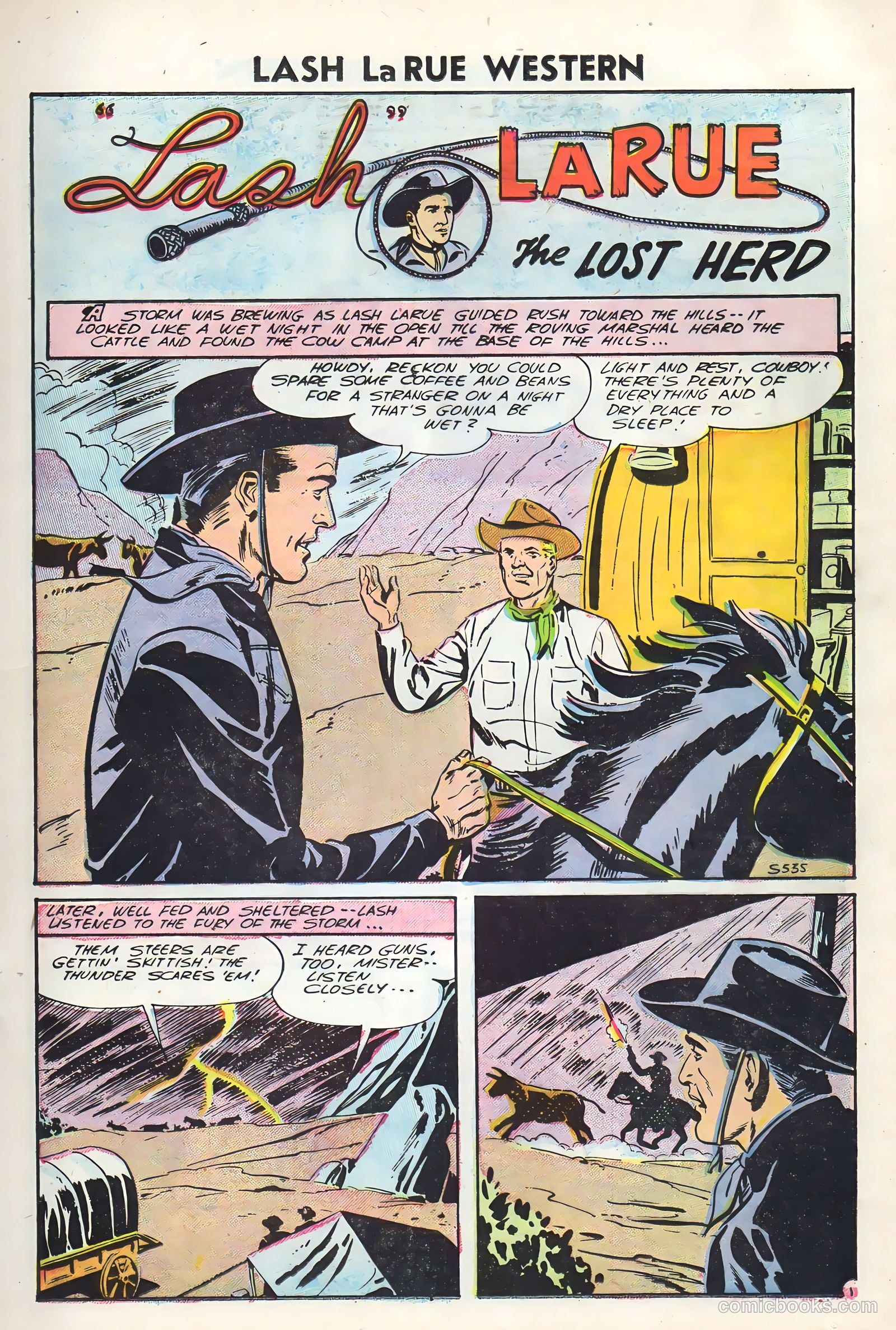Lash Larue Western #60 — page 17 of 36