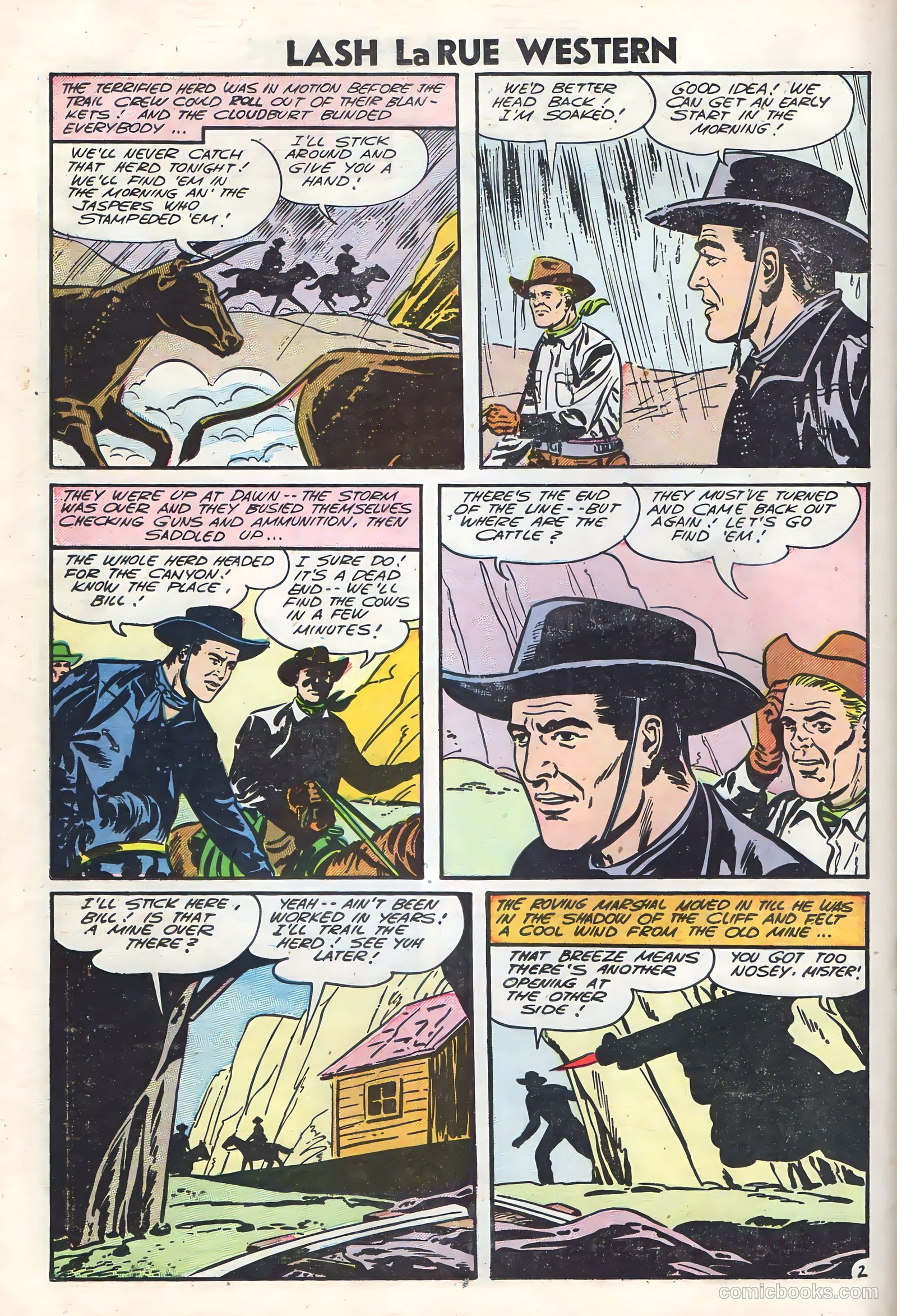 Lash Larue Western #60 — page 18 of 36