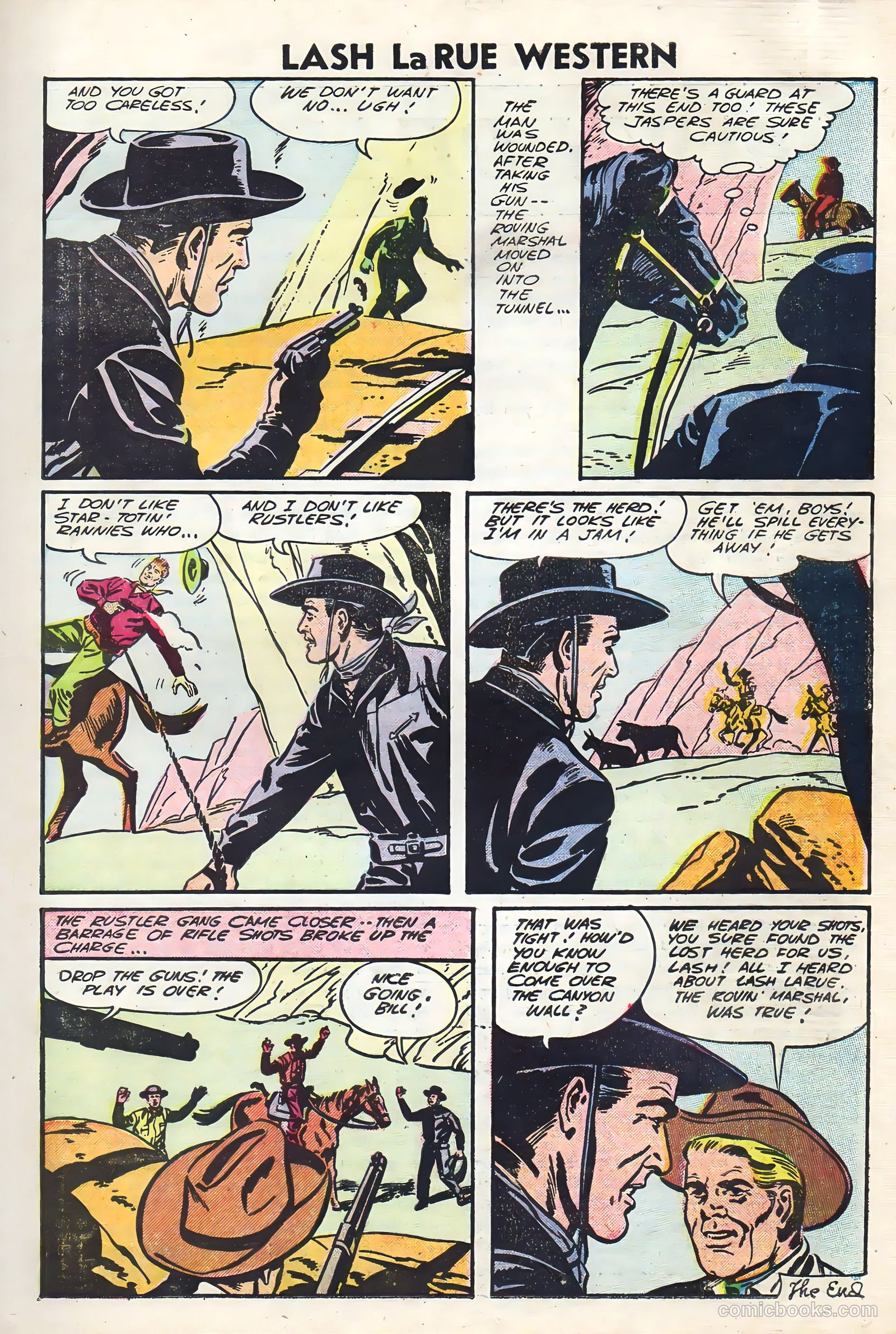 Lash Larue Western #60 — page 19 of 36