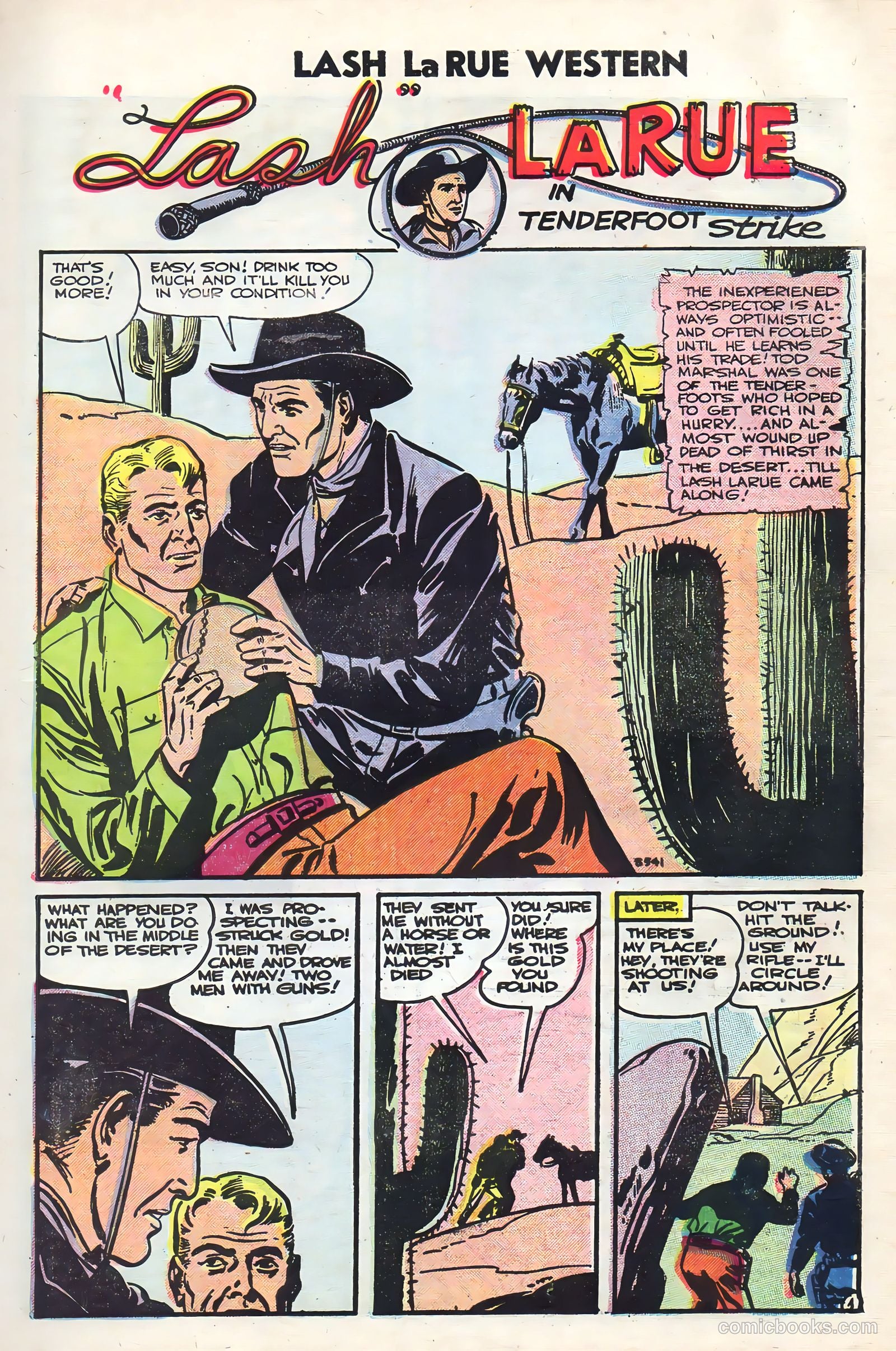 Lash Larue Western #60 — page 23 of 36
