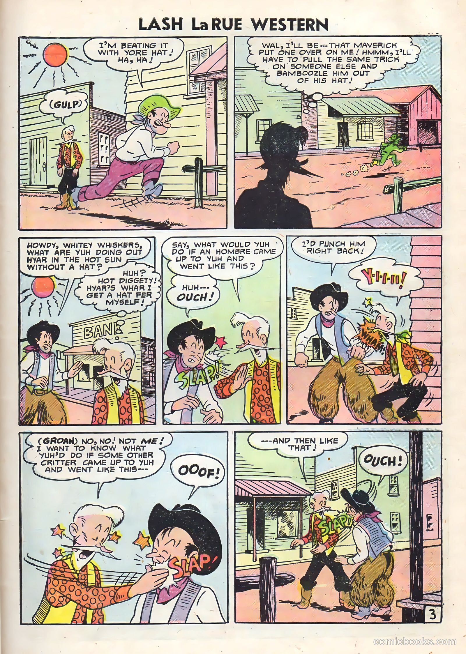 Lash Larue Western #60 — page 27 of 36