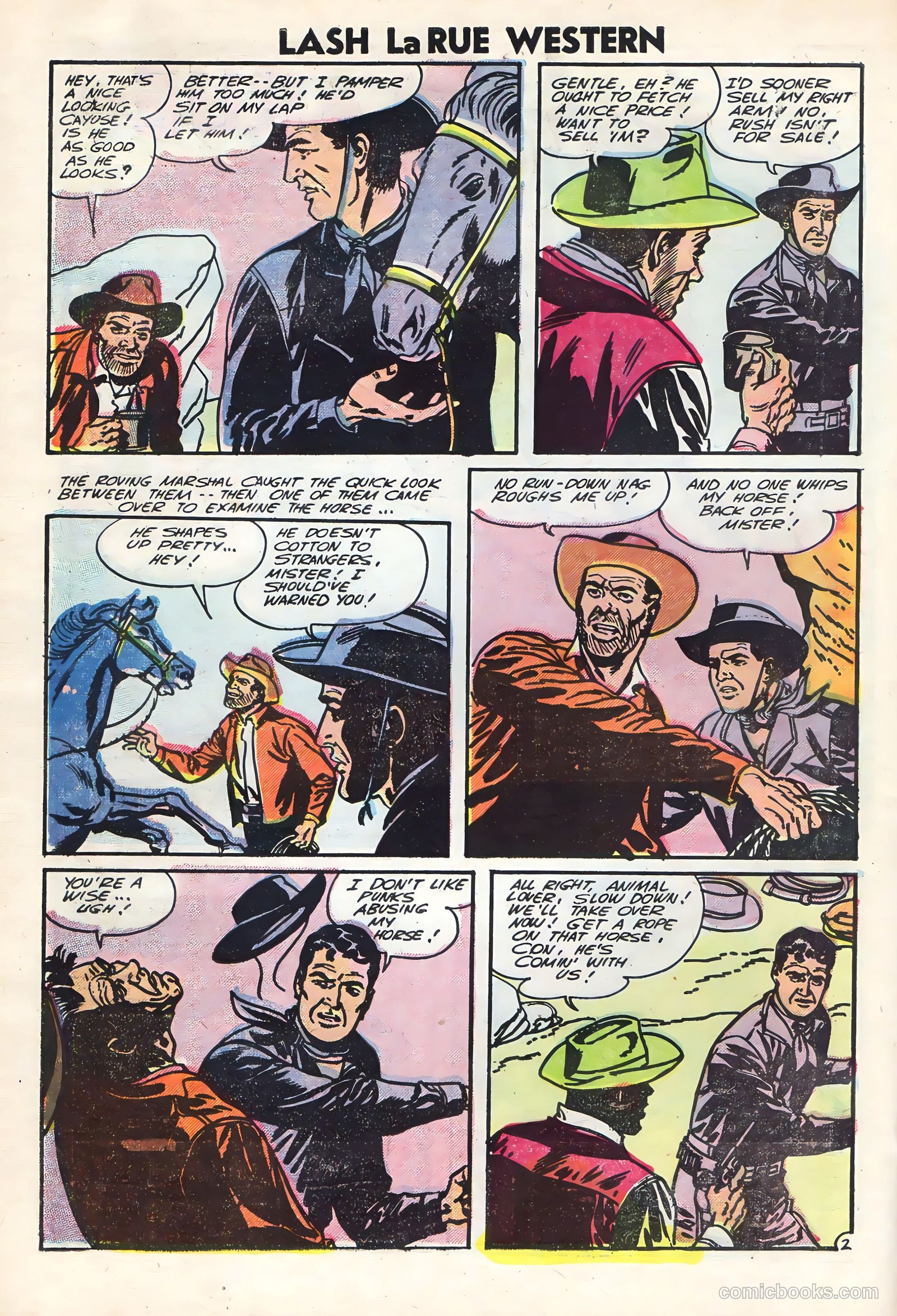 Lash Larue Western #60 — page 30 of 36