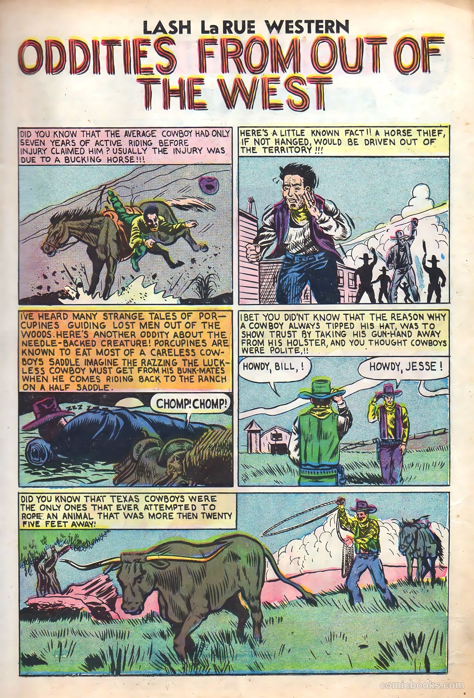 Lash Larue Western #61 — page 11 of 36