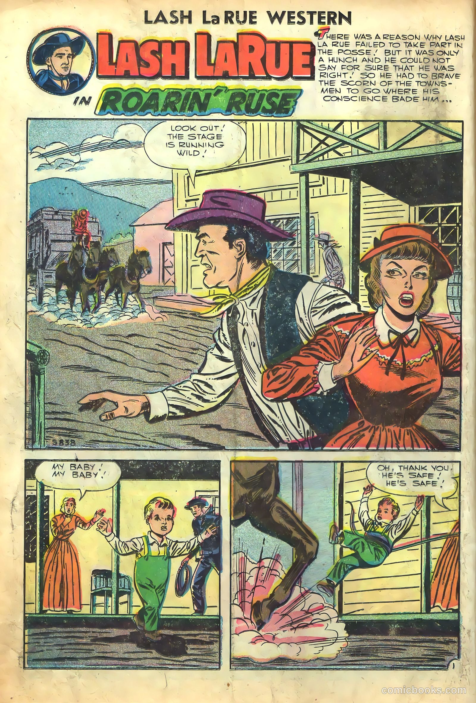 Lash Larue Western #61 — page 12 of 36