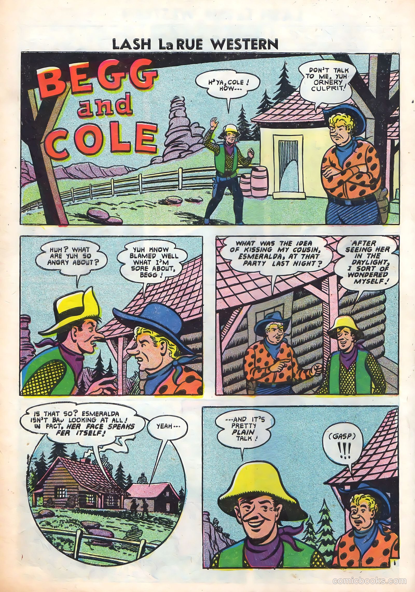 Lash Larue Western #61 — page 28 of 36