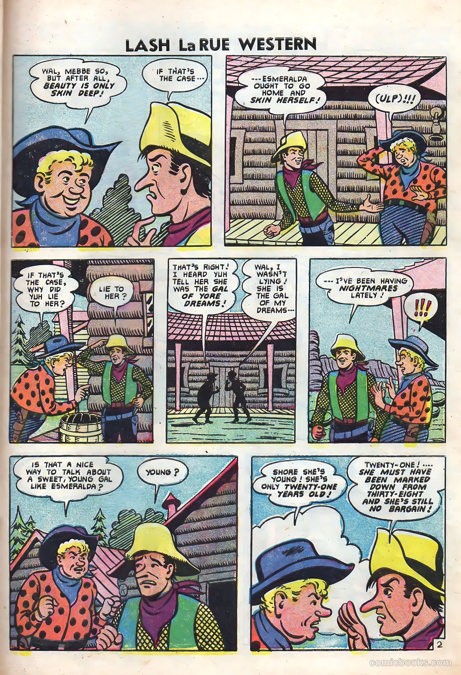 Lash Larue Western #61 — page 29 of 36