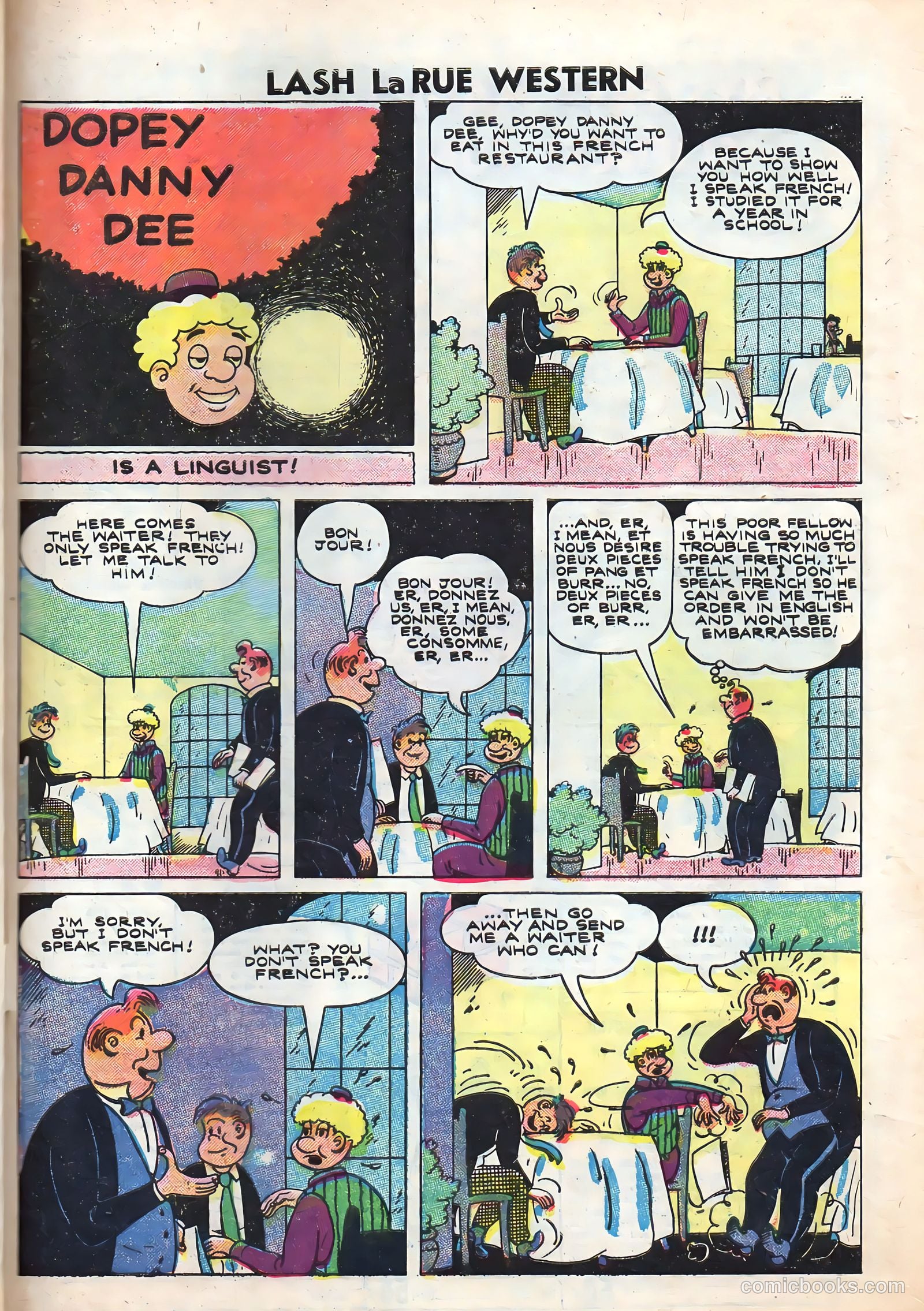 Lash Larue Western #61 — page 33 of 36