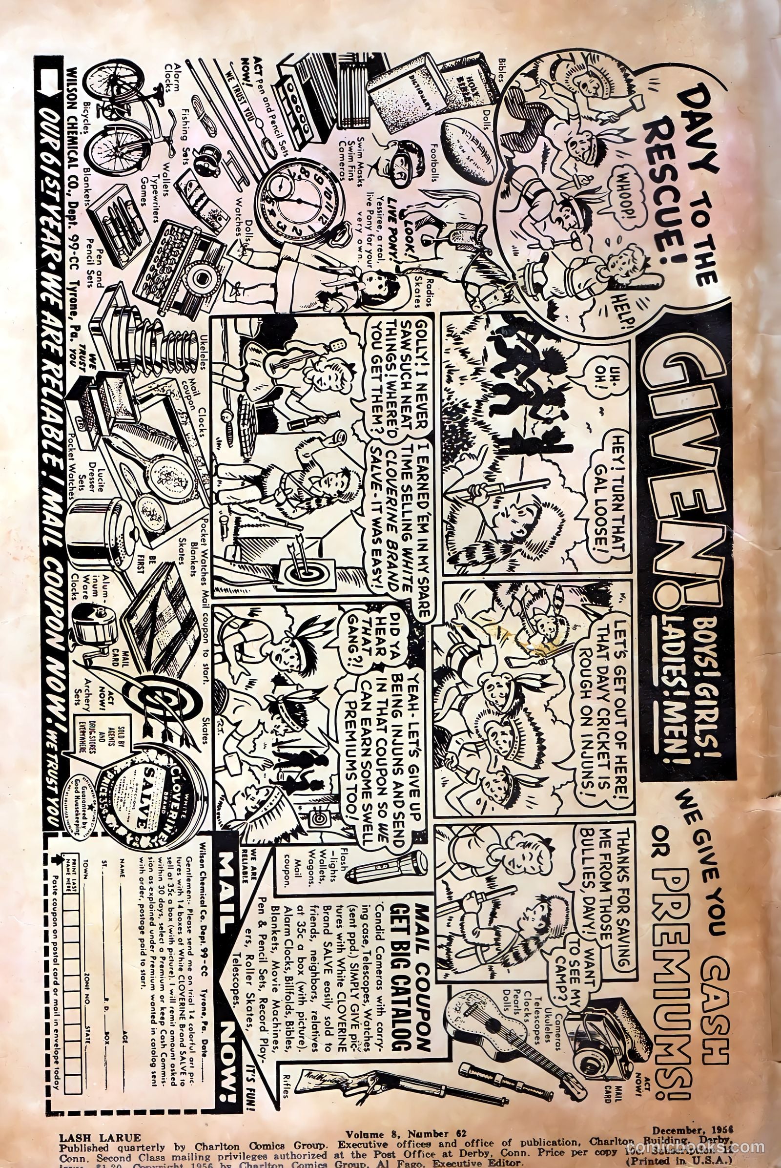 Lash Larue Western #62 — page 2 of 36