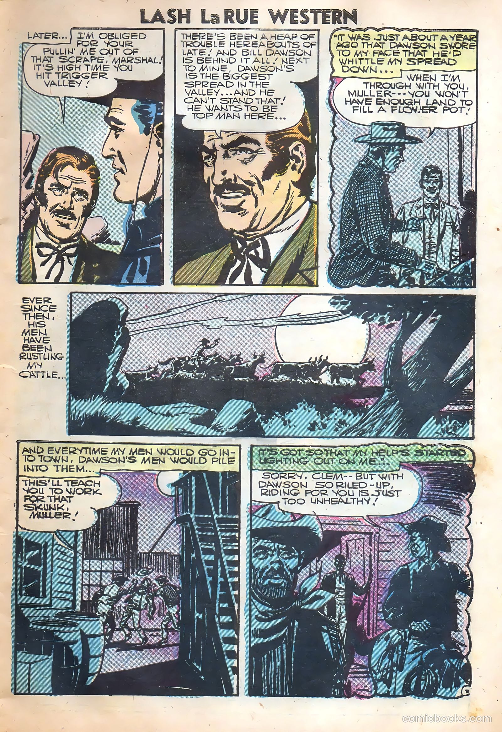 Lash Larue Western #62 — page 5 of 36