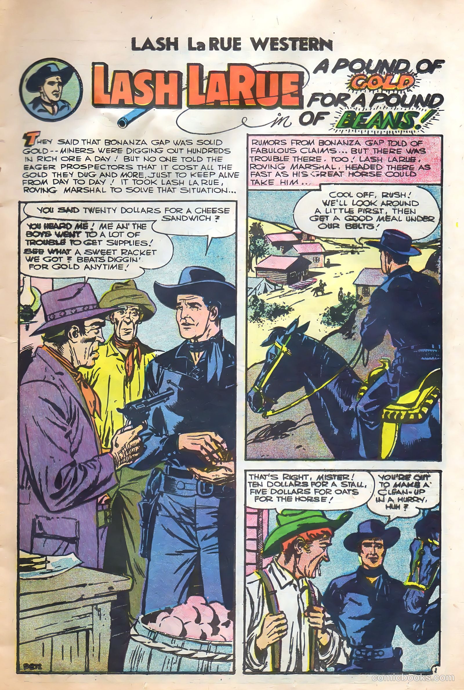 Lash Larue Western #62 — page 11 of 36