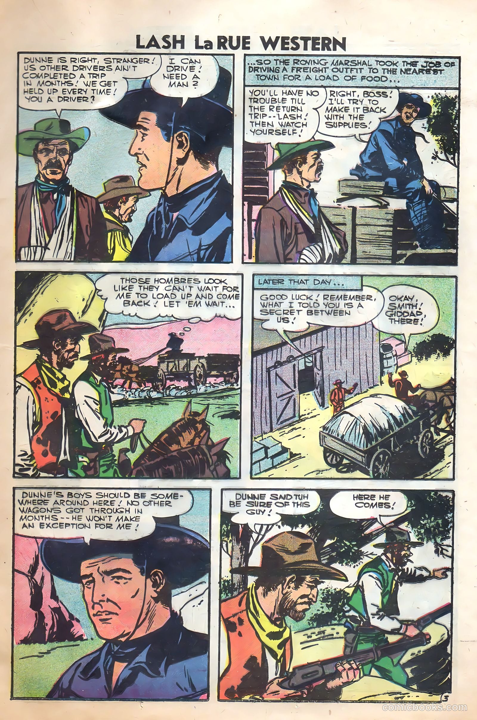 Lash Larue Western #62 — page 13 of 36