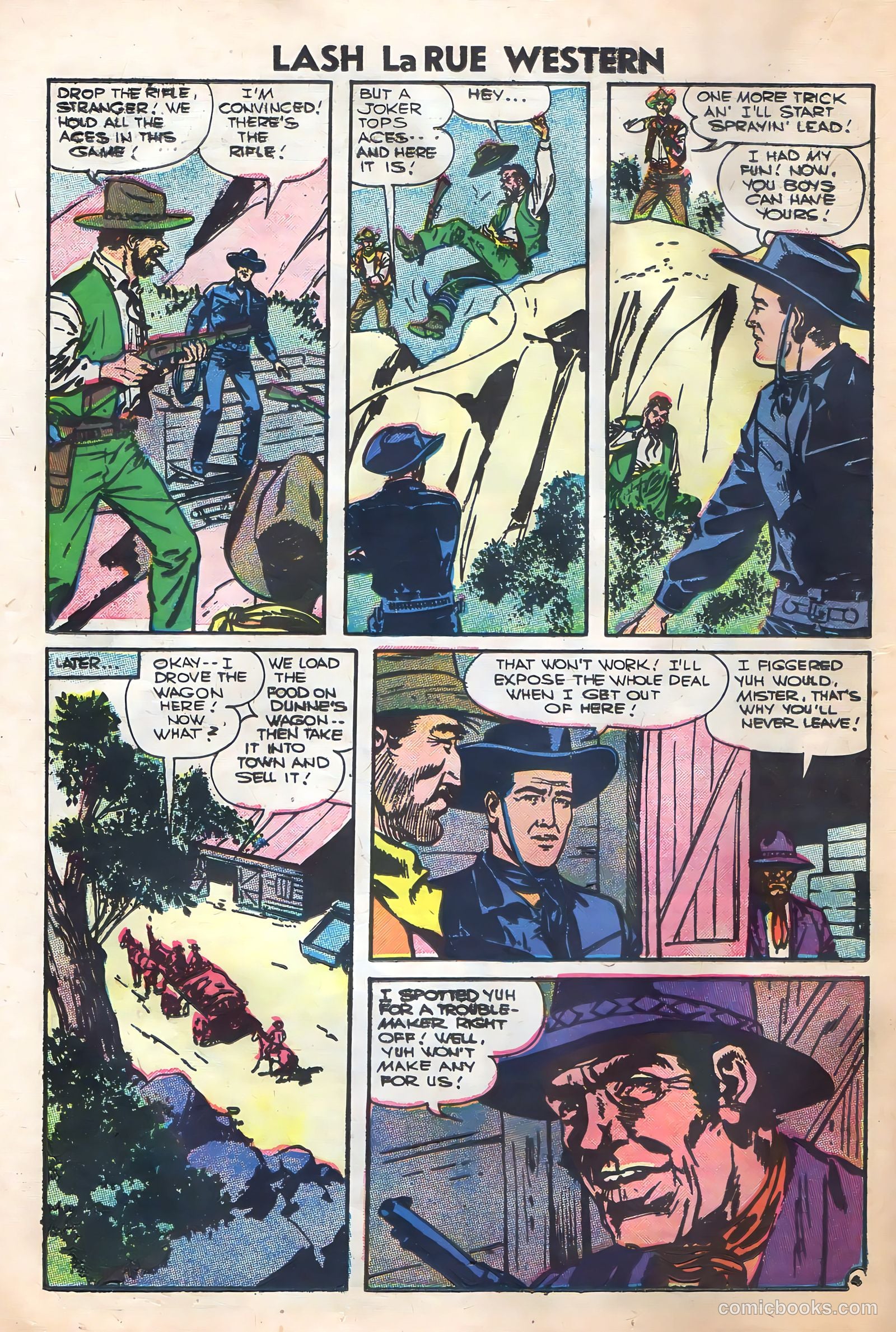 Lash Larue Western #62 — page 14 of 36