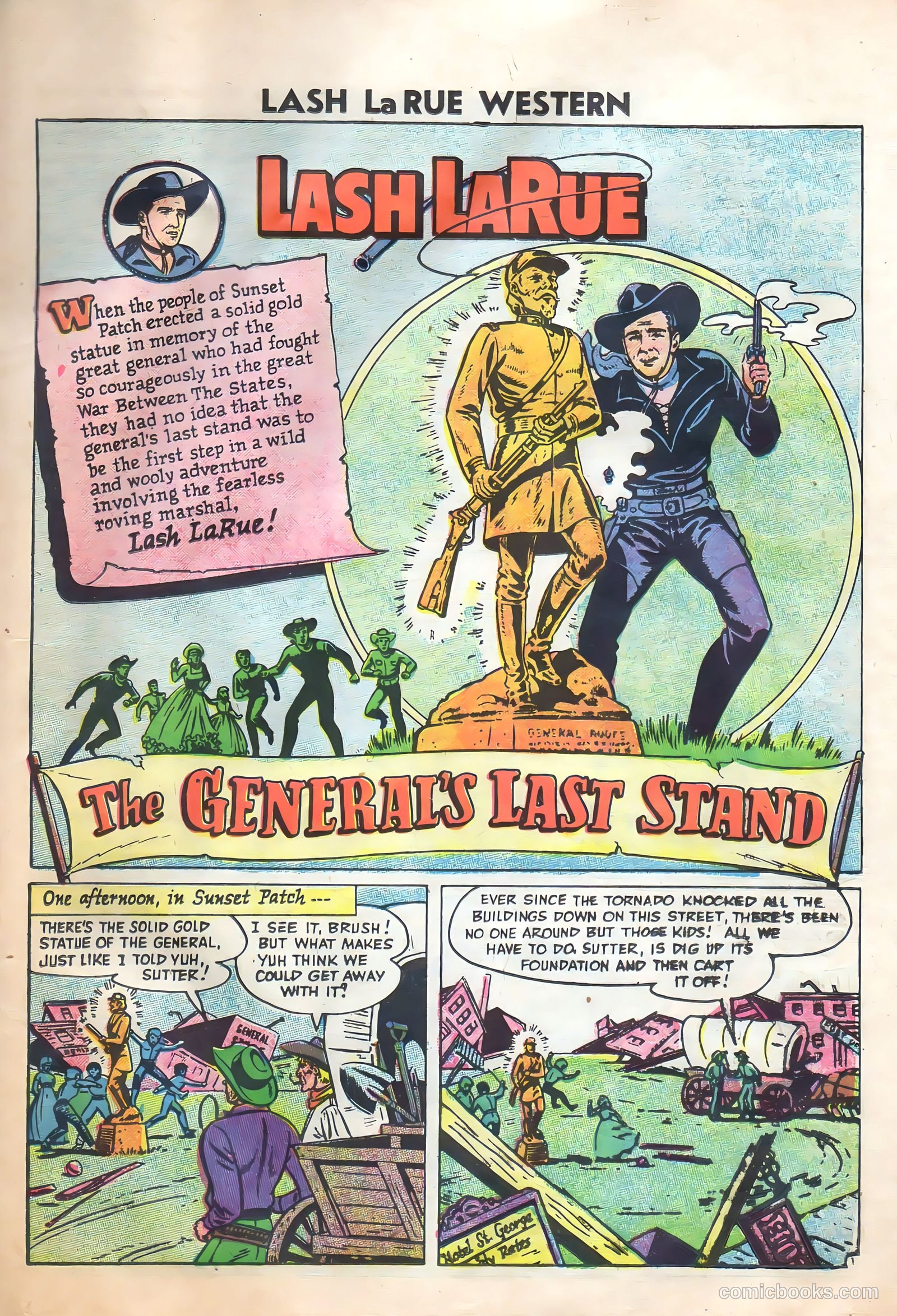 Lash Larue Western #62 — page 19 of 36